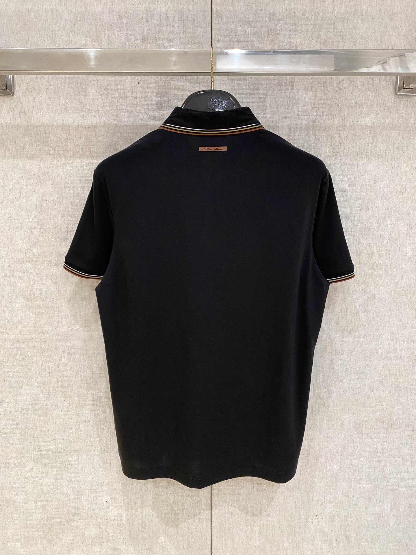 Loro Piana 𝟏𝟎%新疆长绒棉 面料柔软舒适透气2026 夏季 限量款短袖Polo系列𝗦𝗜𝗭𝗘：