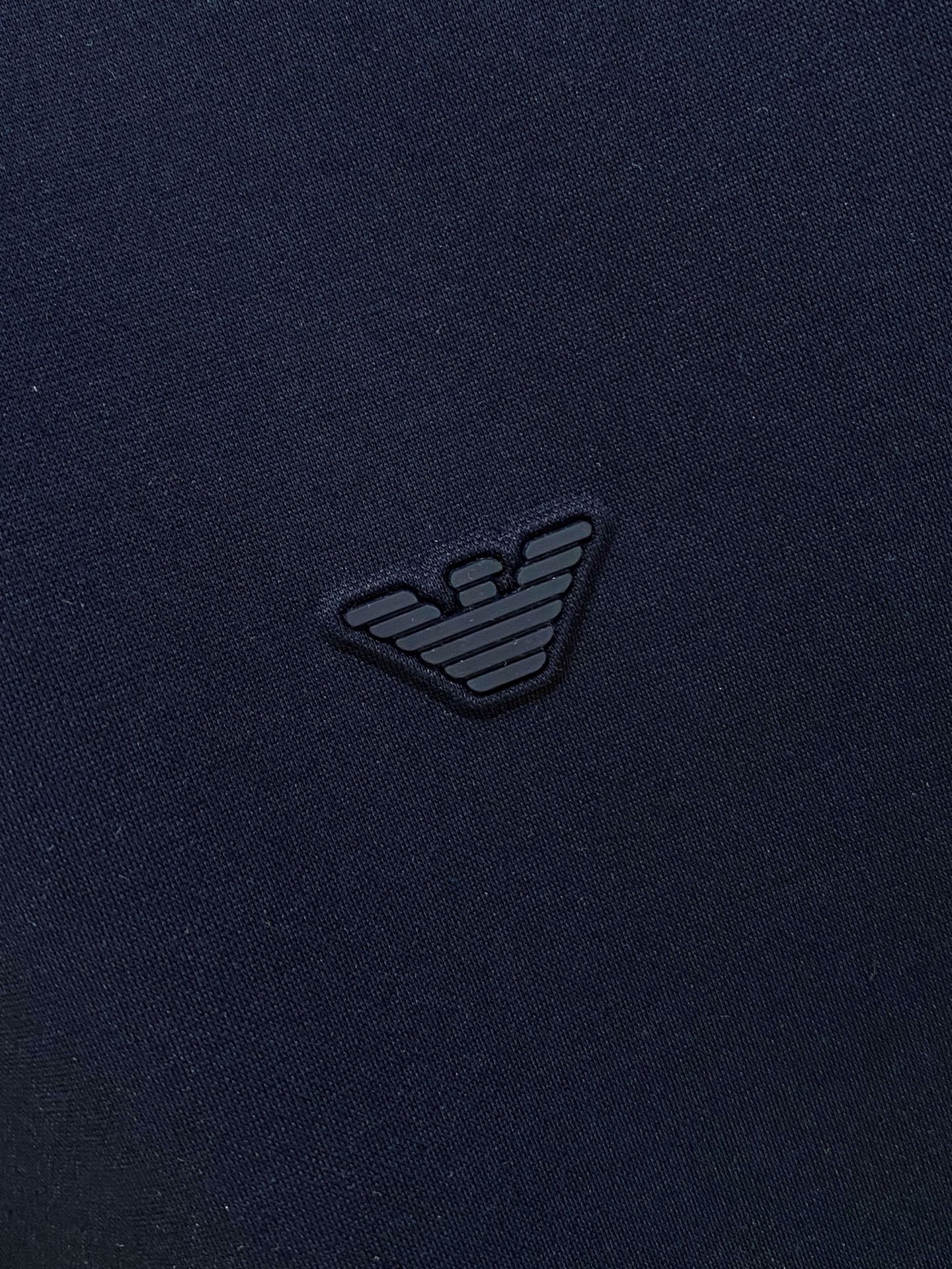 阿玛尼 𝟏𝟎𝟎%新疆长绒棉 面料柔软舒适透气2026 夏季 限量款短袖Polo系列𝗦𝗜𝗭𝗘：𝗠-𝟰𝗫𝗟