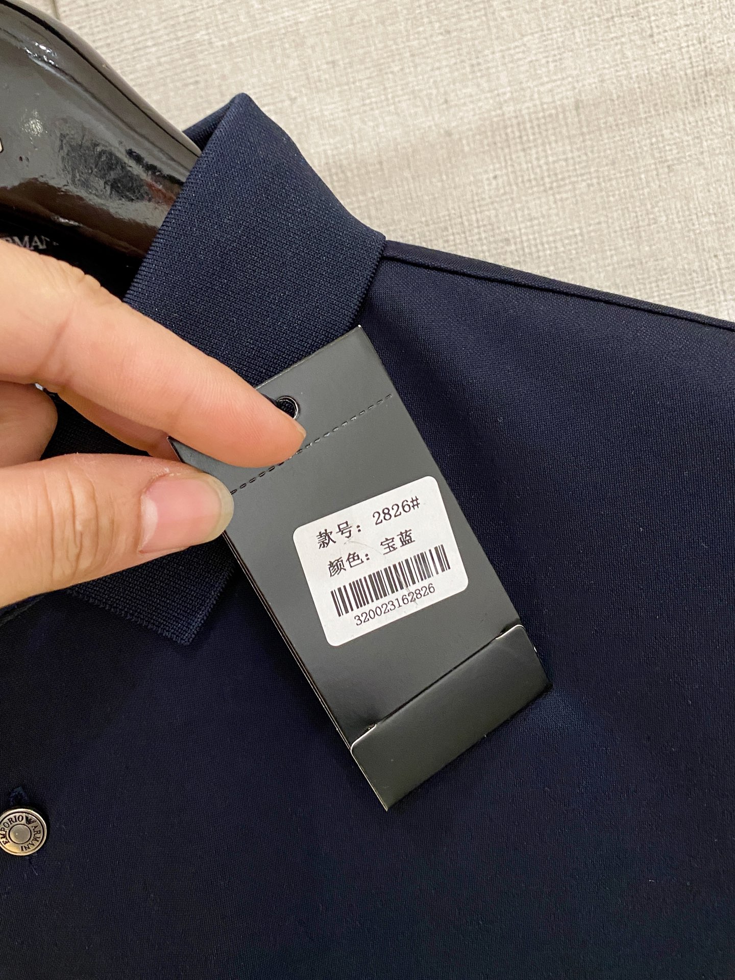 阿玛尼 𝟏𝟎𝟎%新疆长绒棉 面料柔软舒适透气2026 夏季 限量款短袖Polo系列𝗦𝗜𝗭𝗘：𝗠-𝟰𝗫𝗟