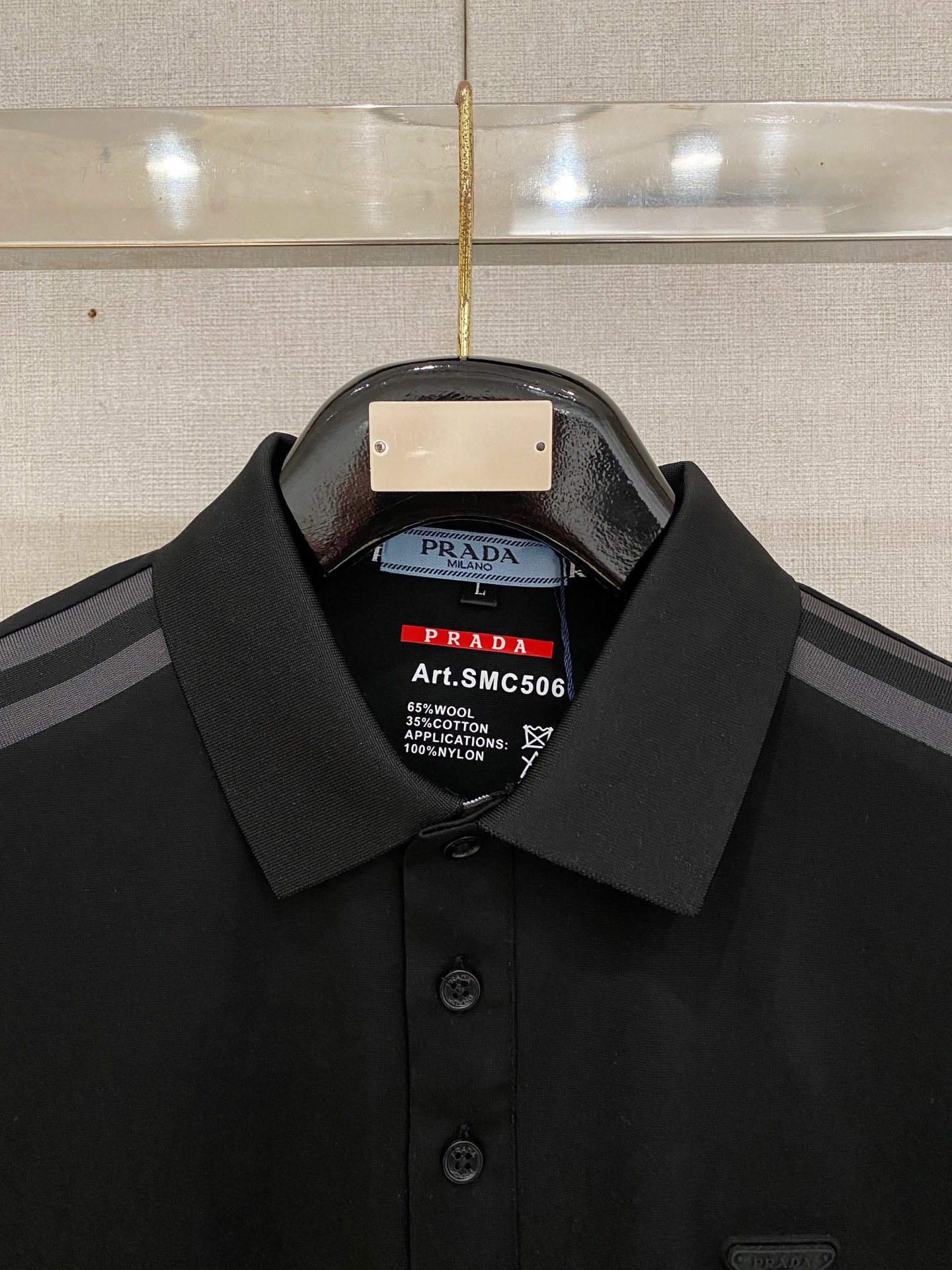 普拉达 𝟏𝟎𝟎%新疆长绒棉 面料柔软舒适透气2026 夏季 限量款短袖Polo系列𝗦𝗜𝗭𝗘：𝗠-𝟰𝗫𝗟