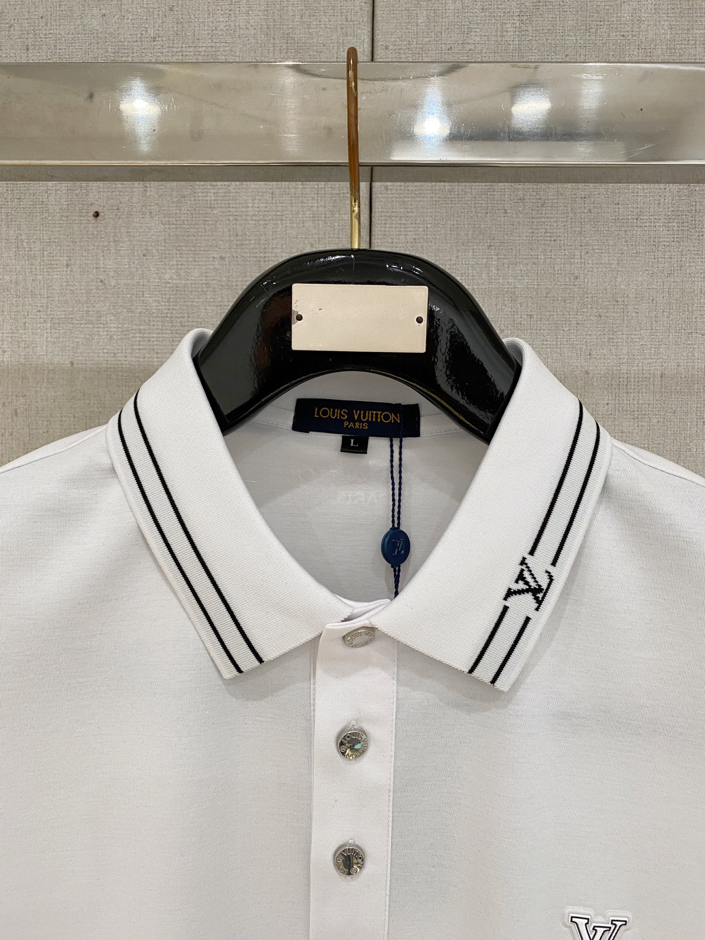 lv 𝟏𝟎𝟎%新疆长绒棉 面料柔软舒适透气2026 夏季 限量款短袖Polo系列𝗦𝗜𝗭𝗘：𝗠-𝟰𝗫𝗟