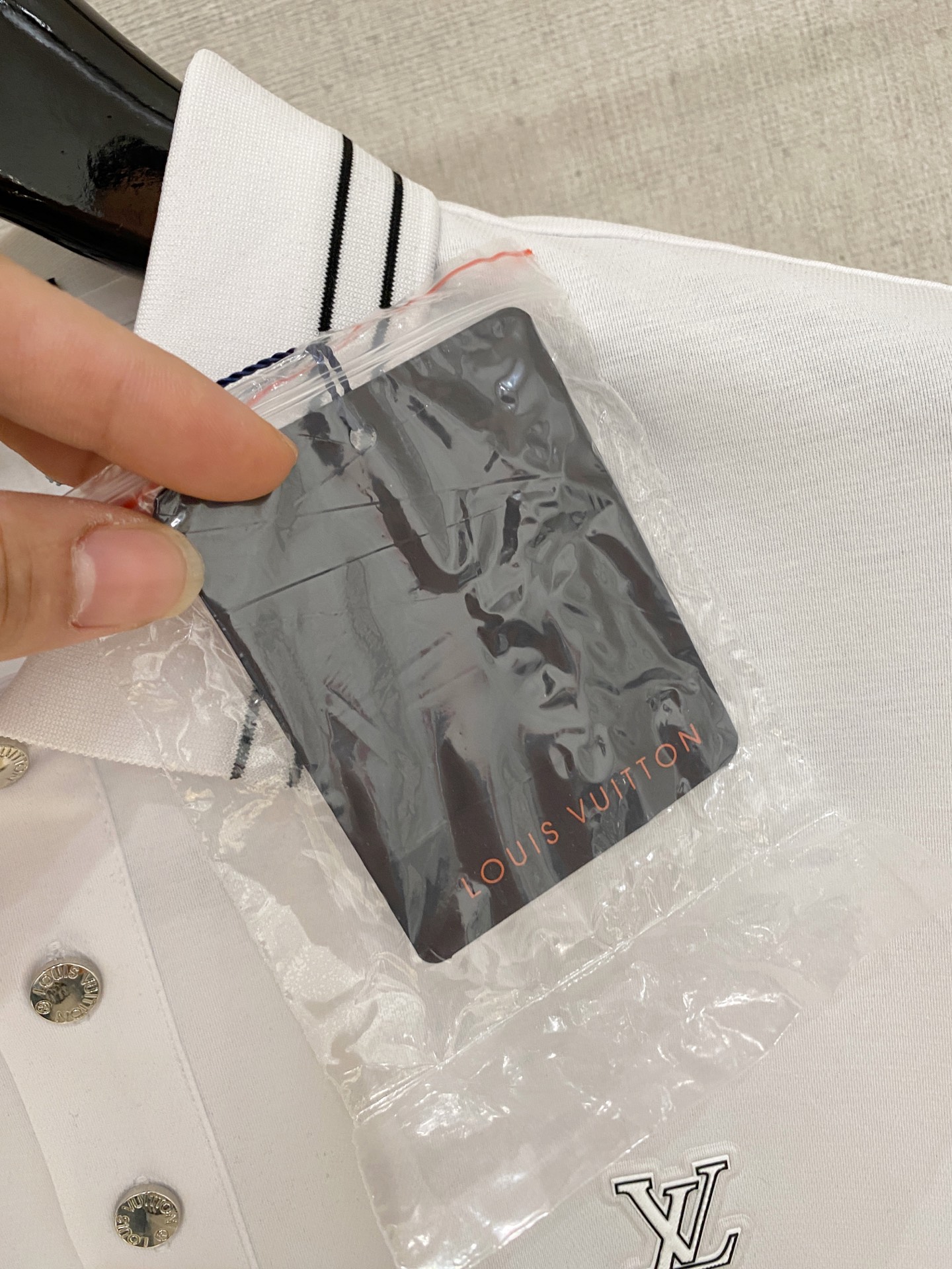 lv 𝟏𝟎𝟎%新疆长绒棉 面料柔软舒适透气2026 夏季 限量款短袖Polo系列𝗦𝗜𝗭𝗘：𝗠-𝟰𝗫𝗟