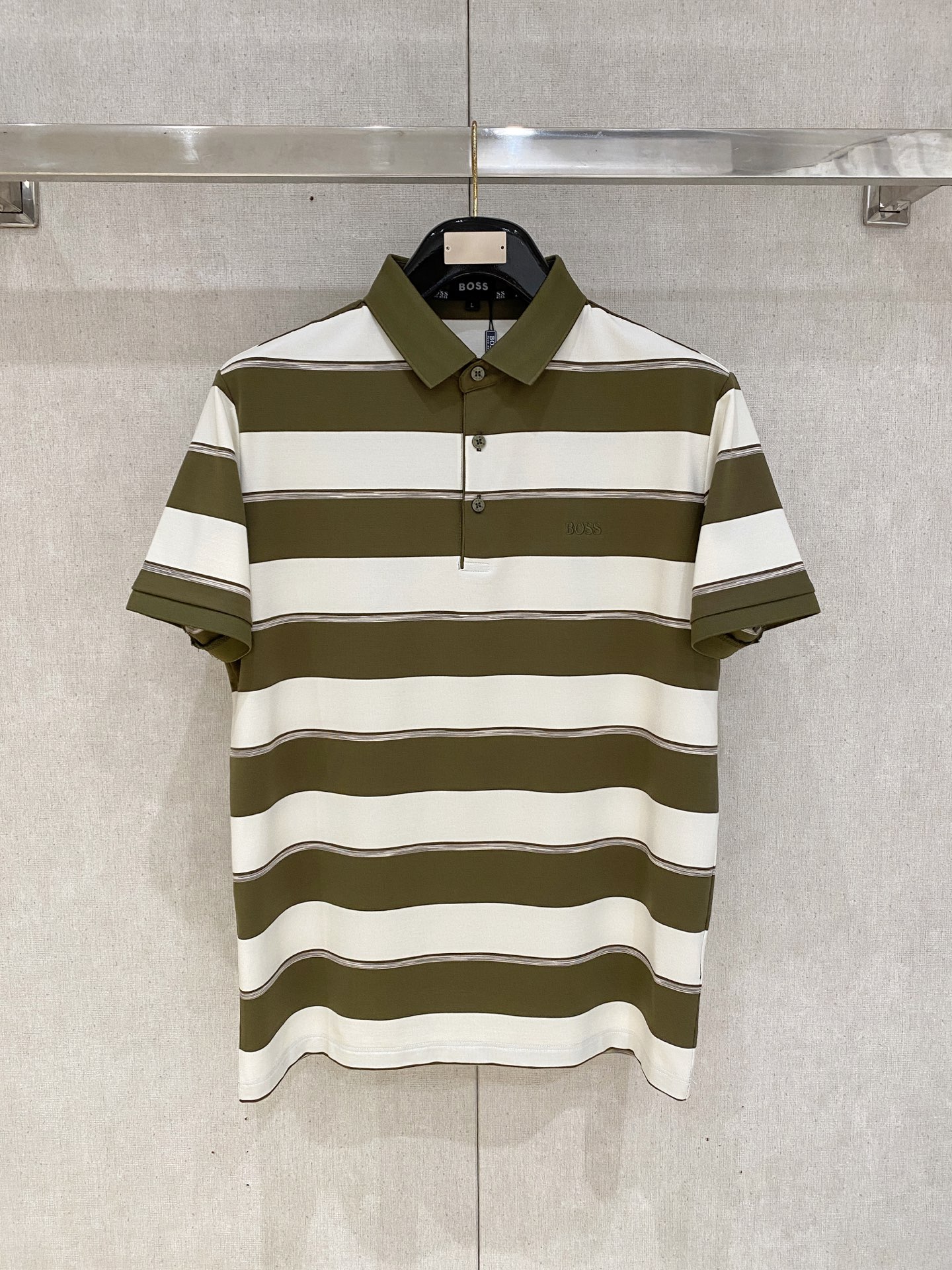 boss 𝟏𝟎𝟎%新疆长绒棉 面料柔软舒适透气2026 夏季 限量款短袖Polo系列𝗦𝗜𝗭𝗘：𝗠-𝟰𝗫𝗟