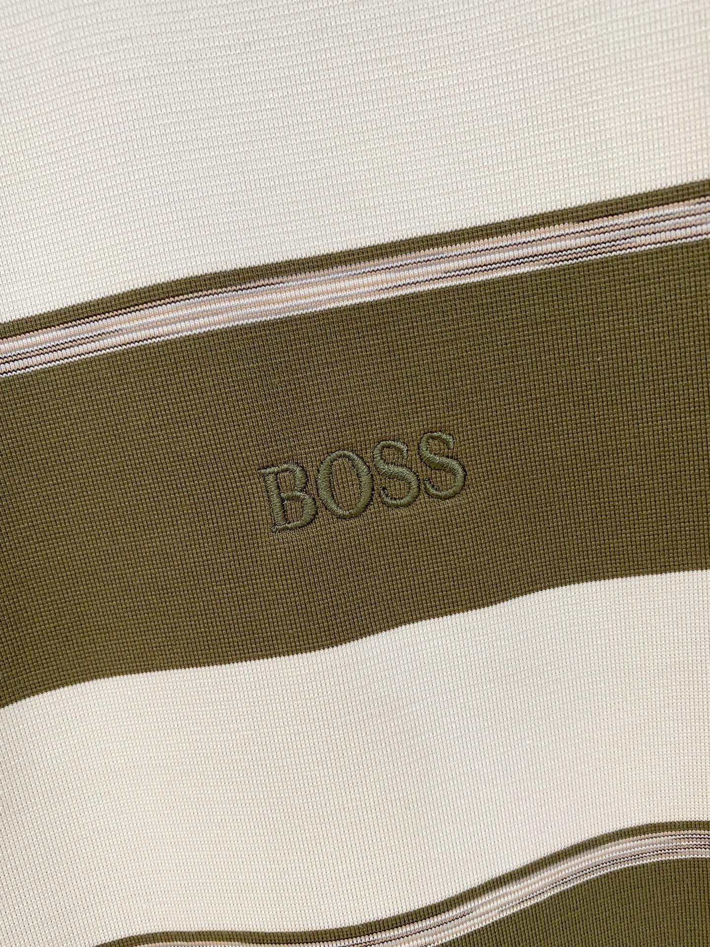 boss 𝟏𝟎𝟎%新疆长绒棉 面料柔软舒适透气2026 夏季 限量款短袖Polo系列𝗦𝗜𝗭𝗘：𝗠-𝟰𝗫𝗟