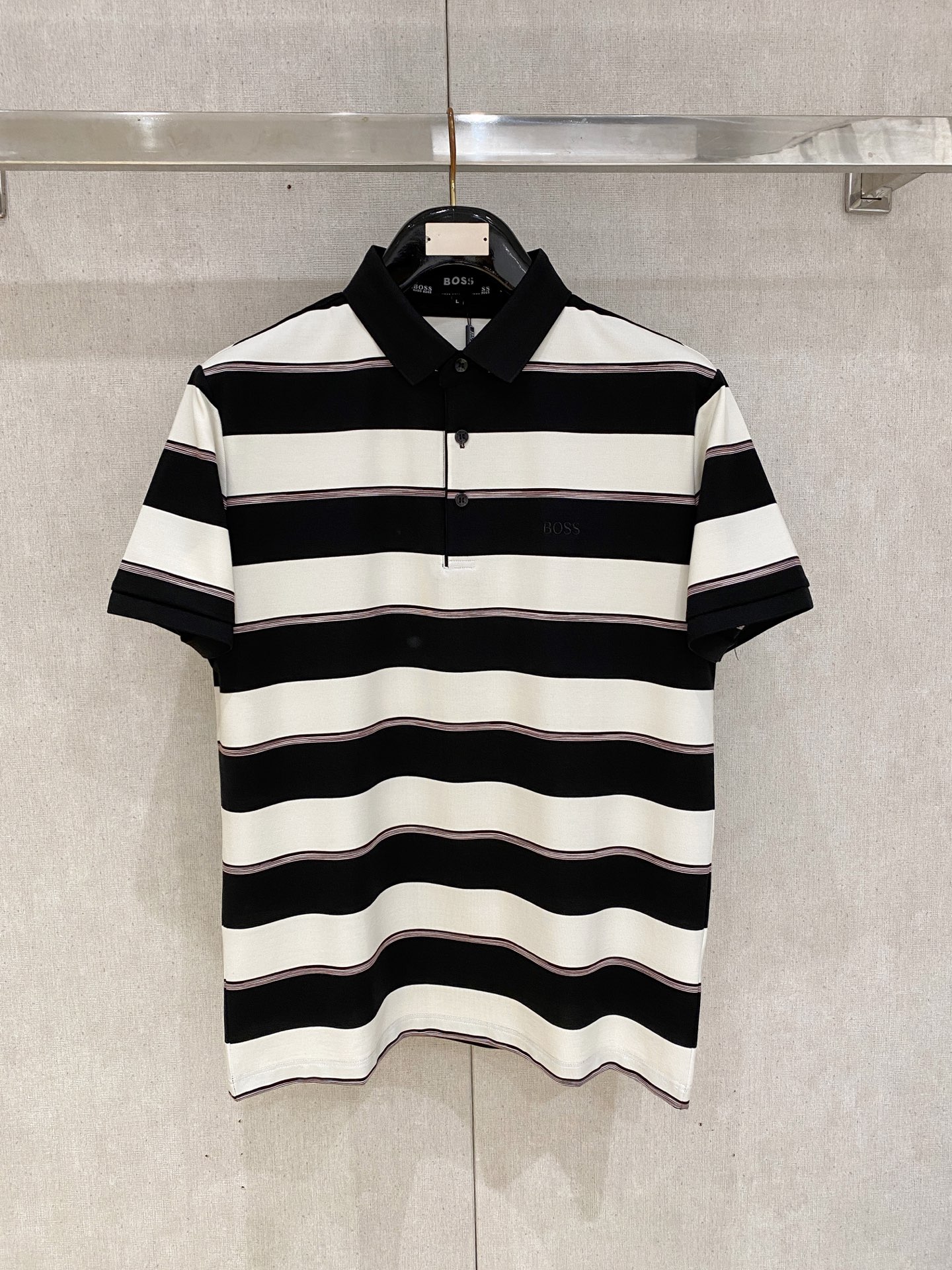 boss 𝟏𝟎𝟎%新疆长绒棉 面料柔软舒适透气2026 夏季 限量款短袖Polo系列𝗦𝗜𝗭𝗘：𝗠-𝟰𝗫𝗟