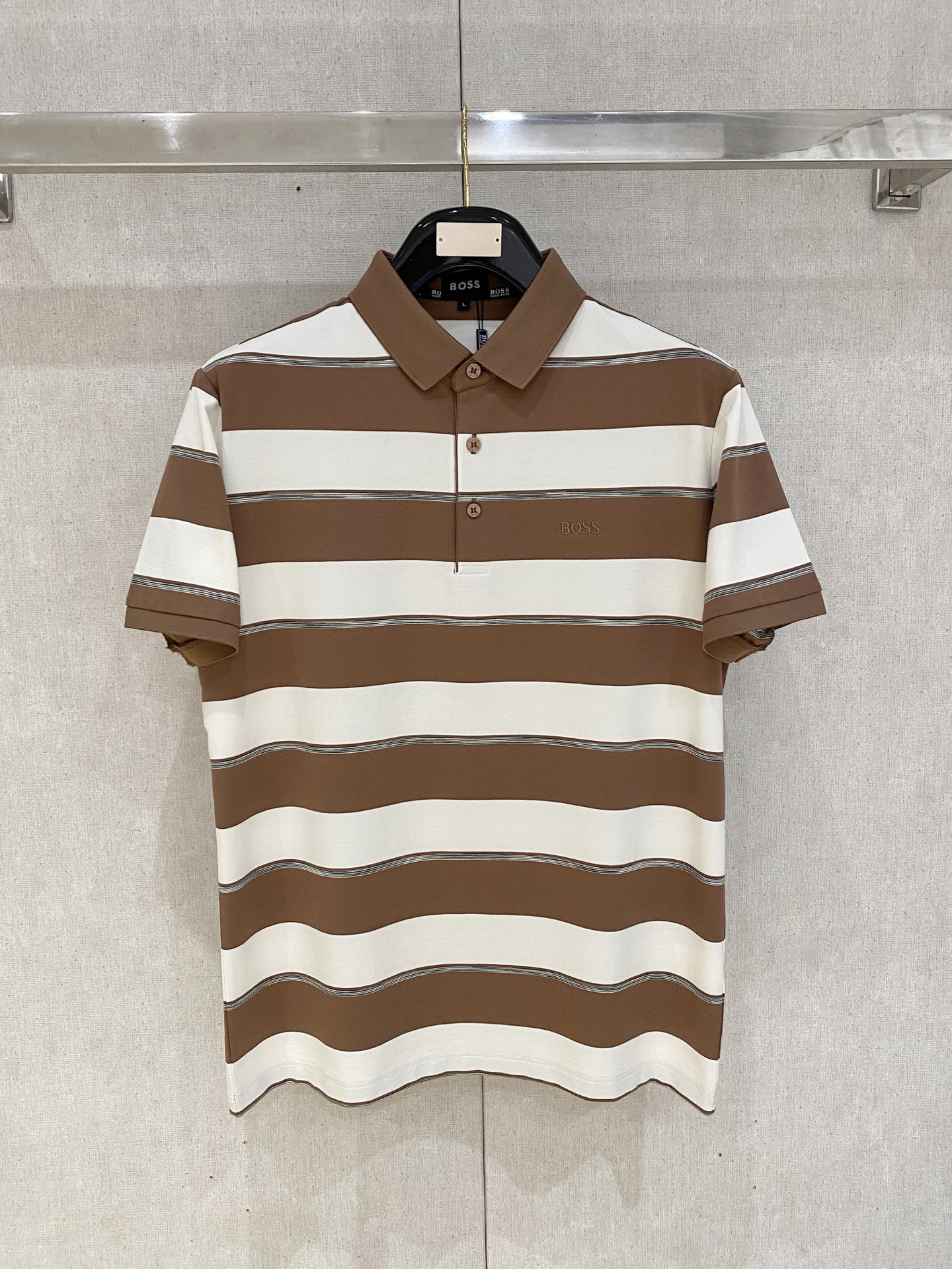 boss 𝟏𝟎𝟎%新疆长绒棉 面料柔软舒适透气2026 夏季 限量款短袖Polo系列𝗦𝗜𝗭𝗘：𝗠-𝟰𝗫𝗟