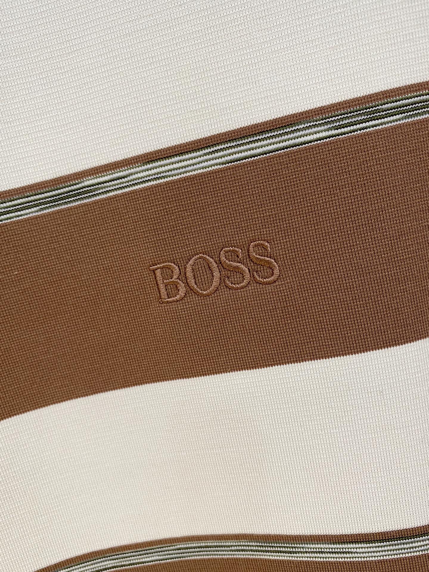 boss 𝟏𝟎𝟎%新疆长绒棉 面料柔软舒适透气2026 夏季 限量款短袖Polo系列𝗦𝗜𝗭𝗘：𝗠-𝟰𝗫𝗟