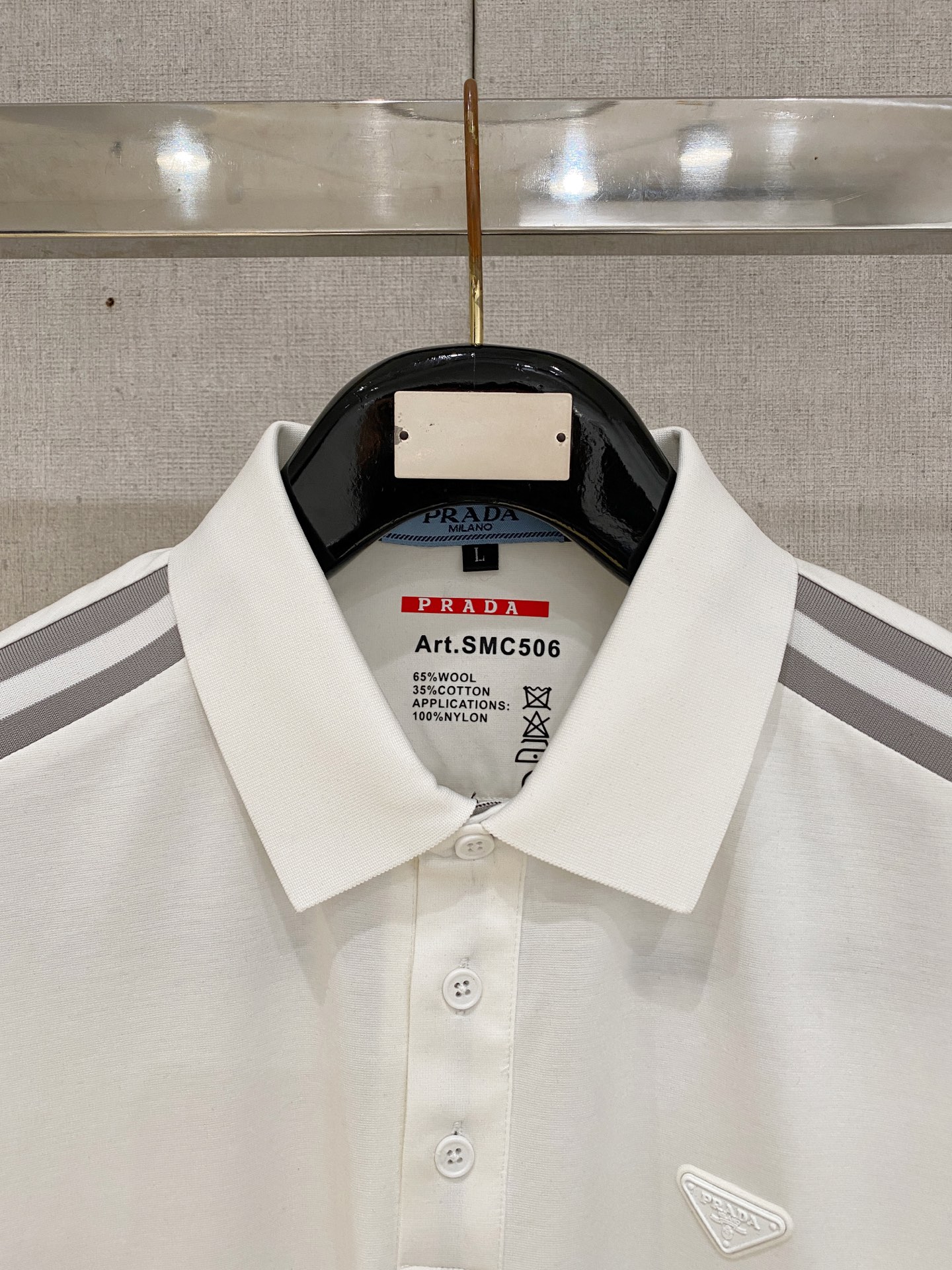 普拉达 𝟏𝟎𝟎%新疆长绒棉 面料柔软舒适透气2026 夏季 限量款短袖Polo系列𝗦𝗜𝗭𝗘：𝗠-𝟰𝗫𝗟