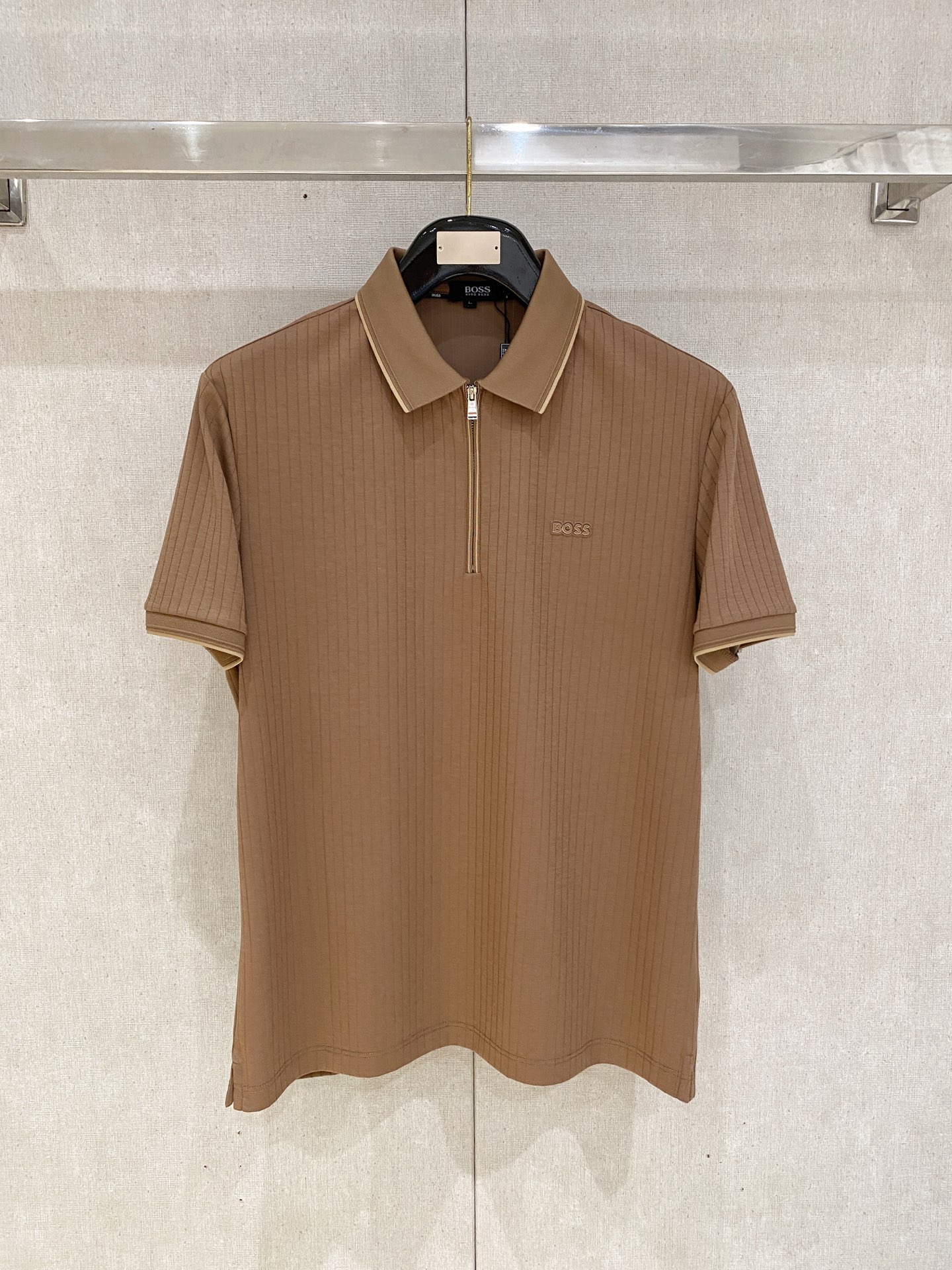 boss 𝟏𝟏𝟎%新疆长绒棉 面料柔软舒适透气2026 夏季 限量款短袖Polo系列𝗦𝗜𝗭𝗘：𝗠-𝟰𝗫𝗟