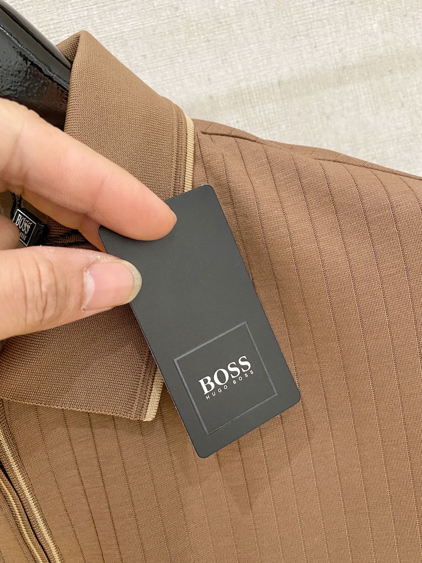 boss 𝟏𝟏𝟎%新疆长绒棉 面料柔软舒适透气2026 夏季 限量款短袖Polo系列𝗦𝗜𝗭𝗘：𝗠-𝟰𝗫𝗟