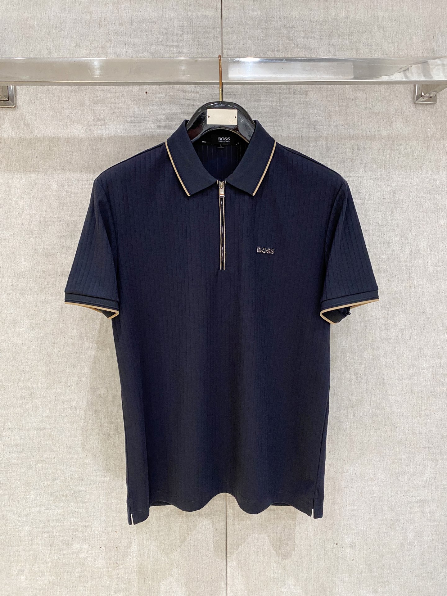 boss 𝟏𝟏𝟎%新疆长绒棉 面料柔软舒适透气2026 夏季 限量款短袖Polo系列𝗦𝗜𝗭𝗘：𝗠-𝟰𝗫𝗟