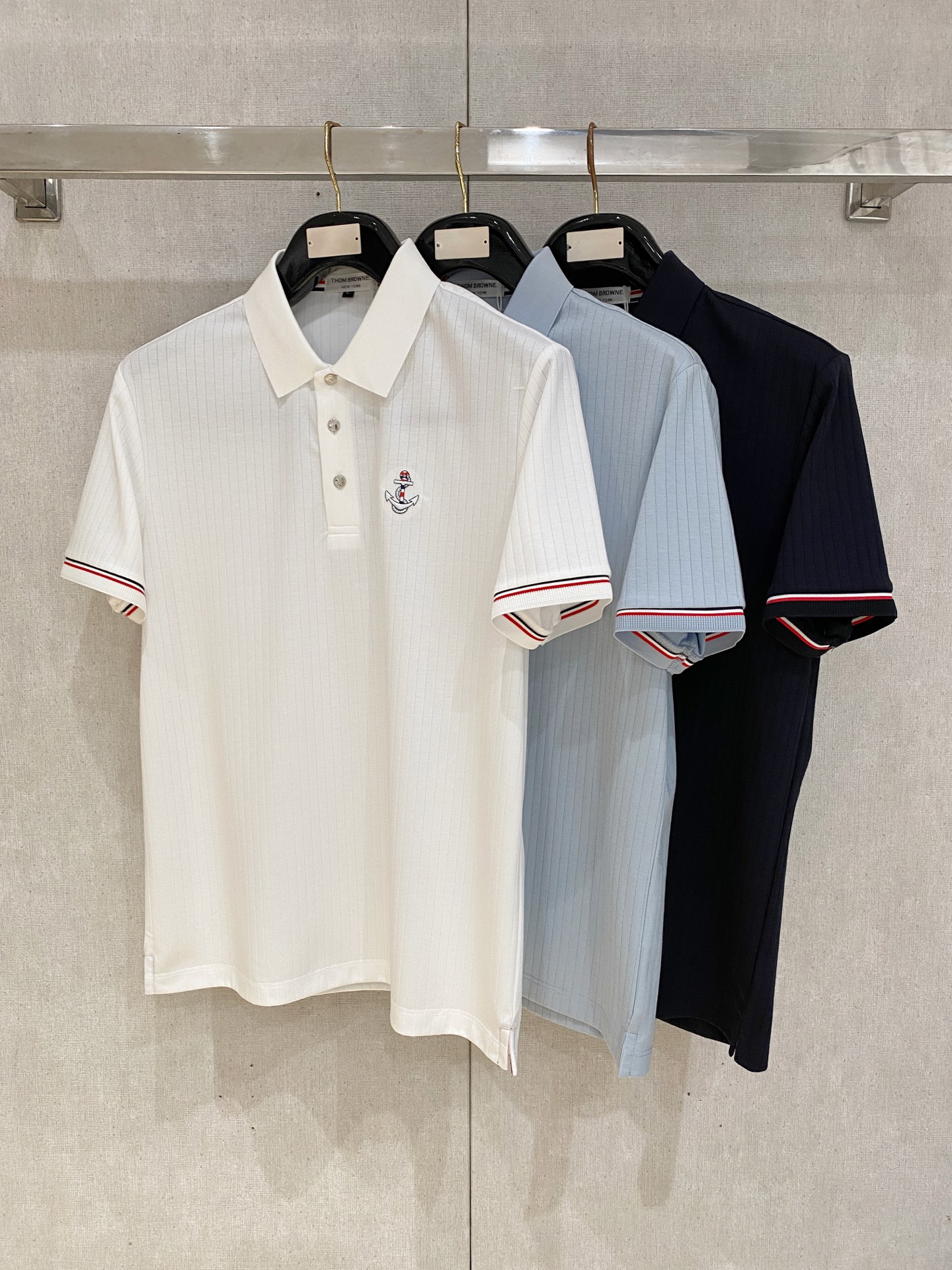 TB 𝟏𝟏𝟎%新疆长绒棉 面料柔软舒适透气2026 夏季 限量款短袖Polo系列𝗦𝗜𝗭𝗘：𝗠-𝟰𝗫𝗟