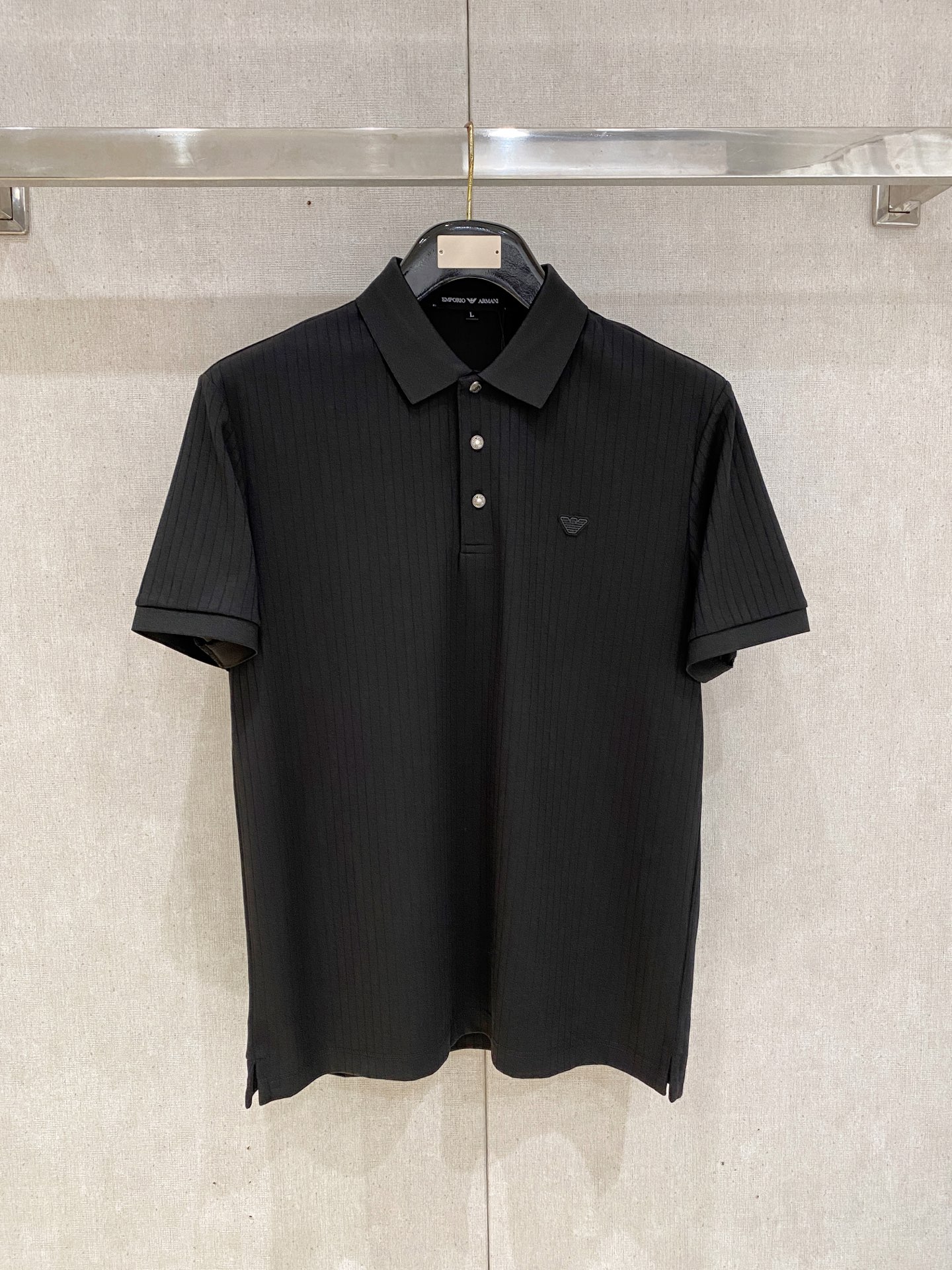 阿玛尼 𝟏𝟏𝟎%新疆长绒棉 面料柔软舒适透气2026 夏季 限量款短袖Polo系列𝗦𝗜𝗭𝗘：𝗠-𝟰𝗫𝗟