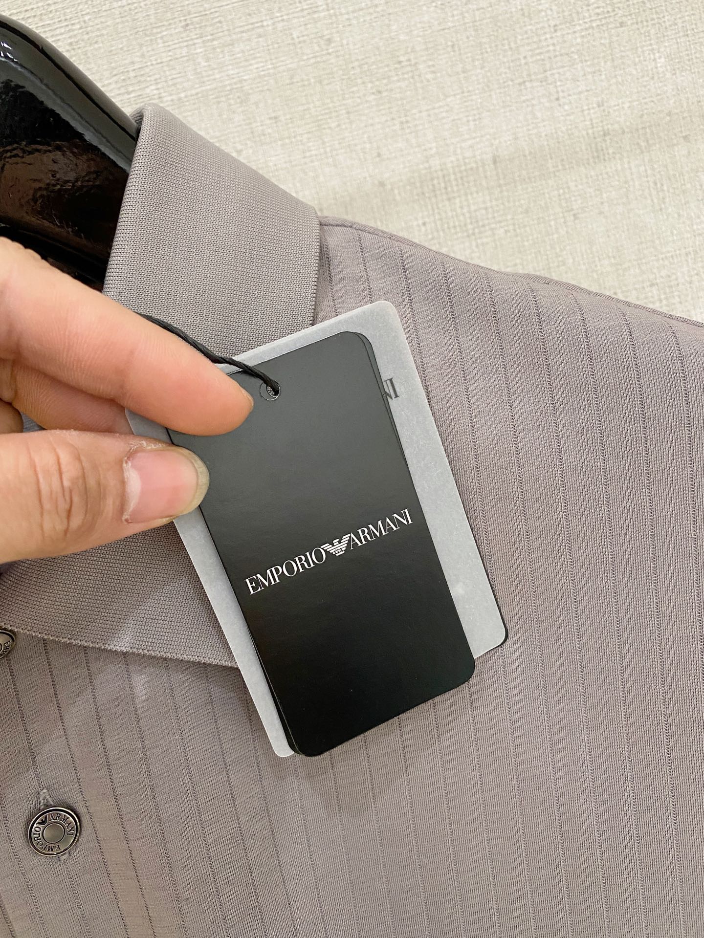 阿玛尼 𝟏𝟏𝟎%新疆长绒棉 面料柔软舒适透气2026 夏季 限量款短袖Polo系列𝗦𝗜𝗭𝗘：𝗠-𝟰𝗫𝗟