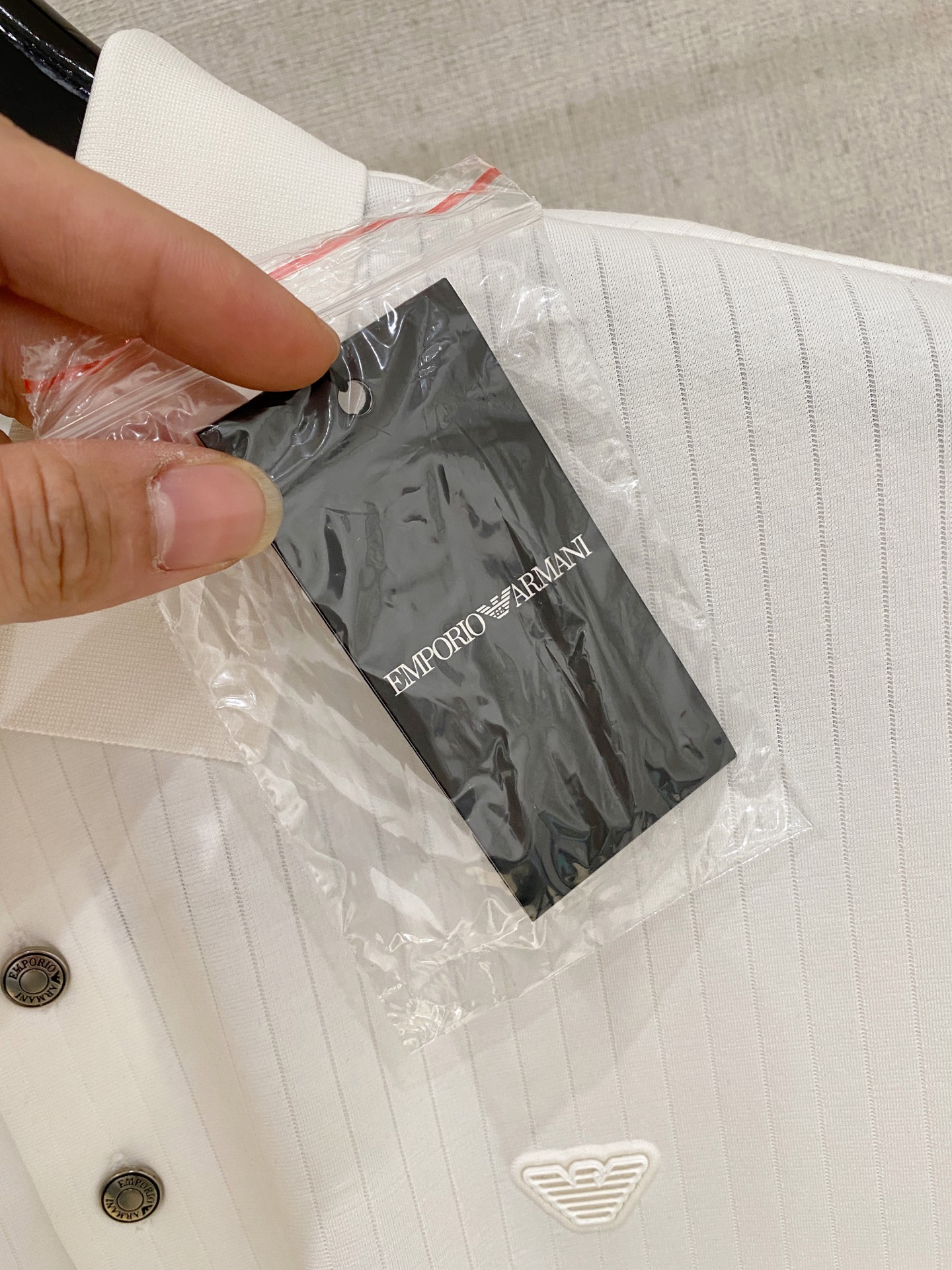 阿玛尼 𝟏𝟏𝟎%新疆长绒棉 面料柔软舒适透气2026 夏季 限量款短袖Polo系列𝗦𝗜𝗭𝗘：𝗠-𝟰𝗫𝗟