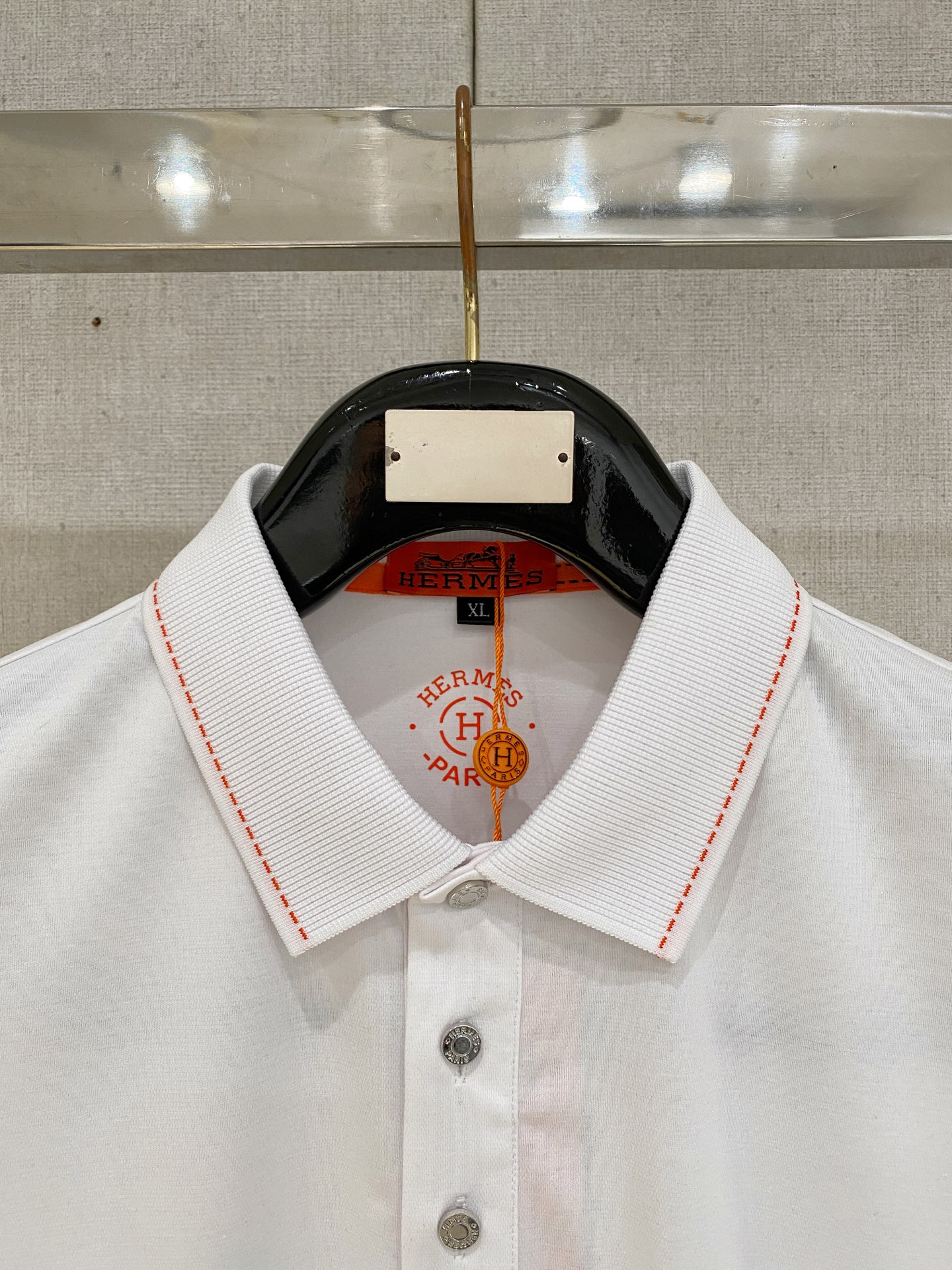 爱马仕 𝟏𝟎𝟎%新疆长绒棉 面料柔软舒适透气2026 夏季 限量款短袖Polo系列𝗦𝗜𝗭𝗘：𝗠-𝟰𝗫𝗟