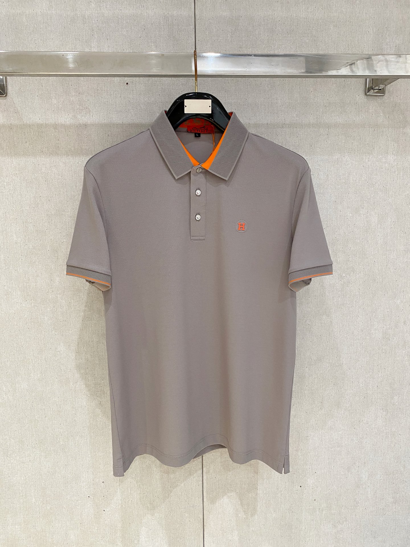 爱马仕 𝟏𝟎𝟎%新疆长绒棉 面料柔软舒适透气2026 夏季 限量款短袖Polo系列𝗦𝗜𝗭𝗘：𝗠-𝟰𝗫𝗟