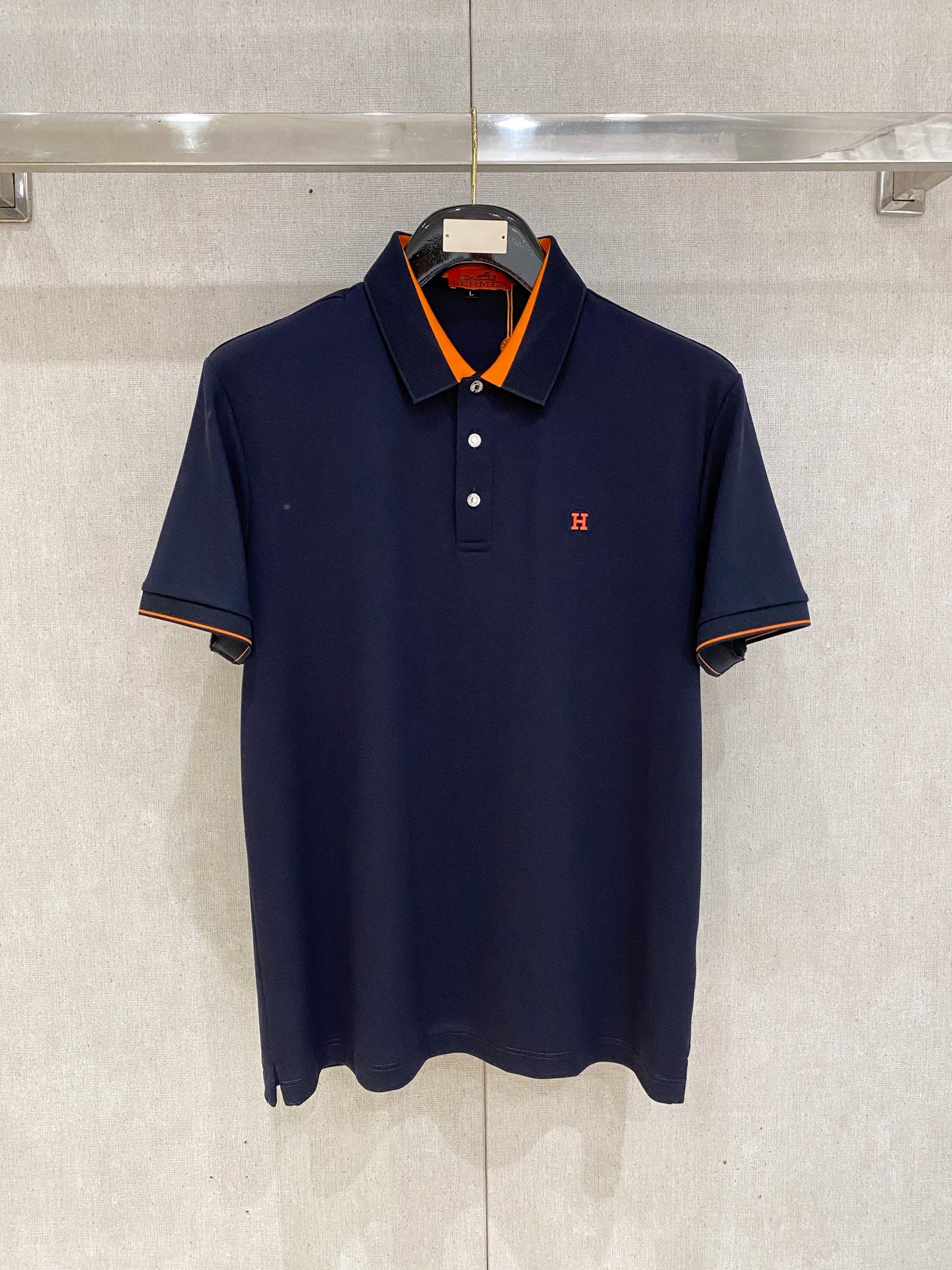 爱马仕 𝟏𝟎𝟎%新疆长绒棉 面料柔软舒适透气2026 夏季 限量款短袖Polo系列𝗦𝗜𝗭𝗘：𝗠-𝟰𝗫𝗟