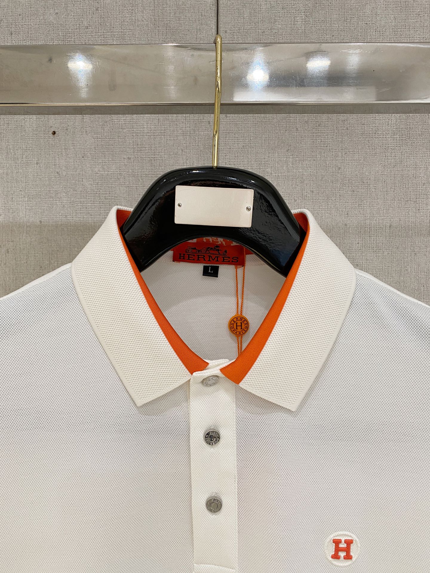 爱马仕 𝟏𝟎𝟎%新疆长绒棉 面料柔软舒适透气2026 夏季 限量款短袖Polo系列𝗦𝗜𝗭𝗘：𝗠-𝟰𝗫𝗟