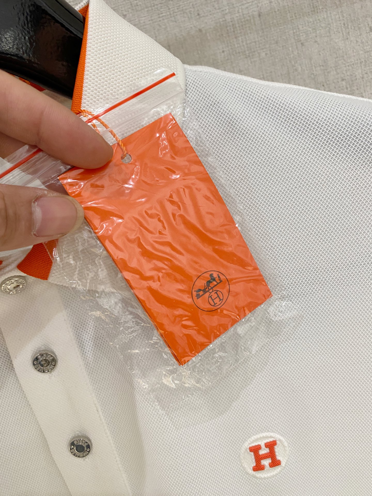 爱马仕 𝟏𝟎𝟎%新疆长绒棉 面料柔软舒适透气2026 夏季 限量款短袖Polo系列𝗦𝗜𝗭𝗘：𝗠-𝟰𝗫𝗟