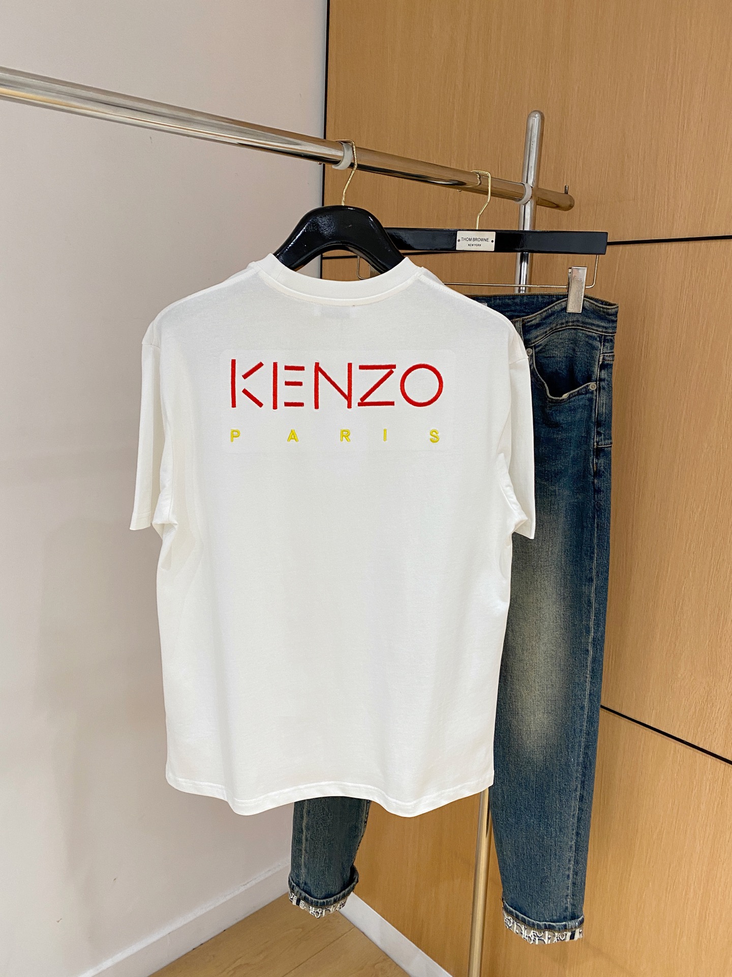 Pkenzo2026夏季新款短袖T恤，个性艺术系列全网独家首发 百搭款细节处理完美纯棉面料十分精致 原版
