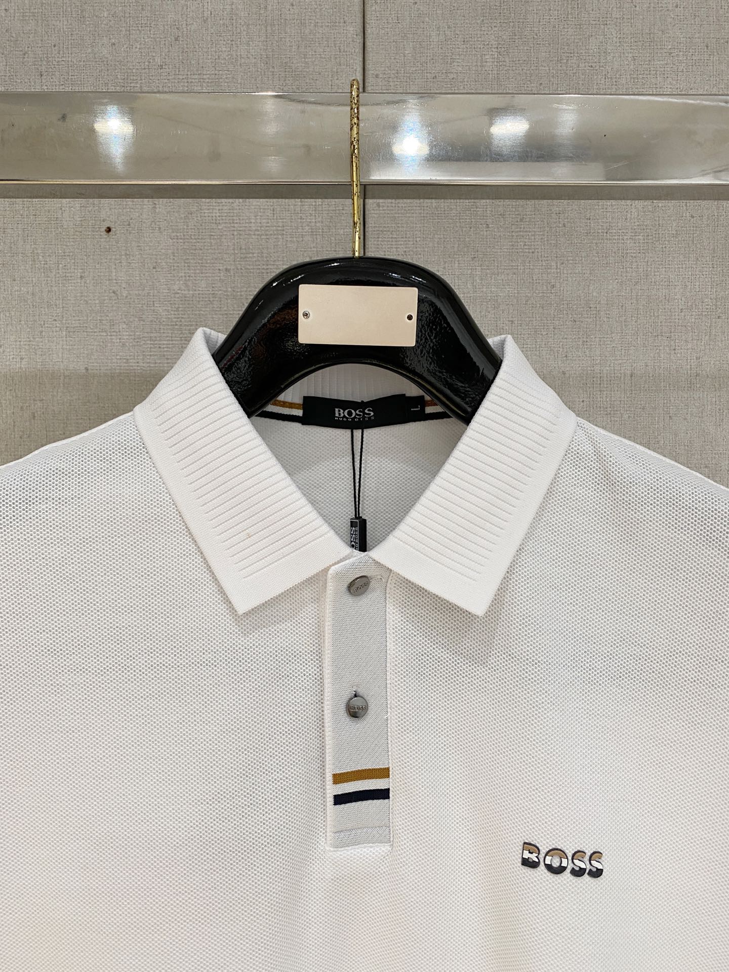 BOSS 2026ss夏季新款字母logo男士翻领Polo衫！经典商务男款，高端男装的天花板级别的商务男