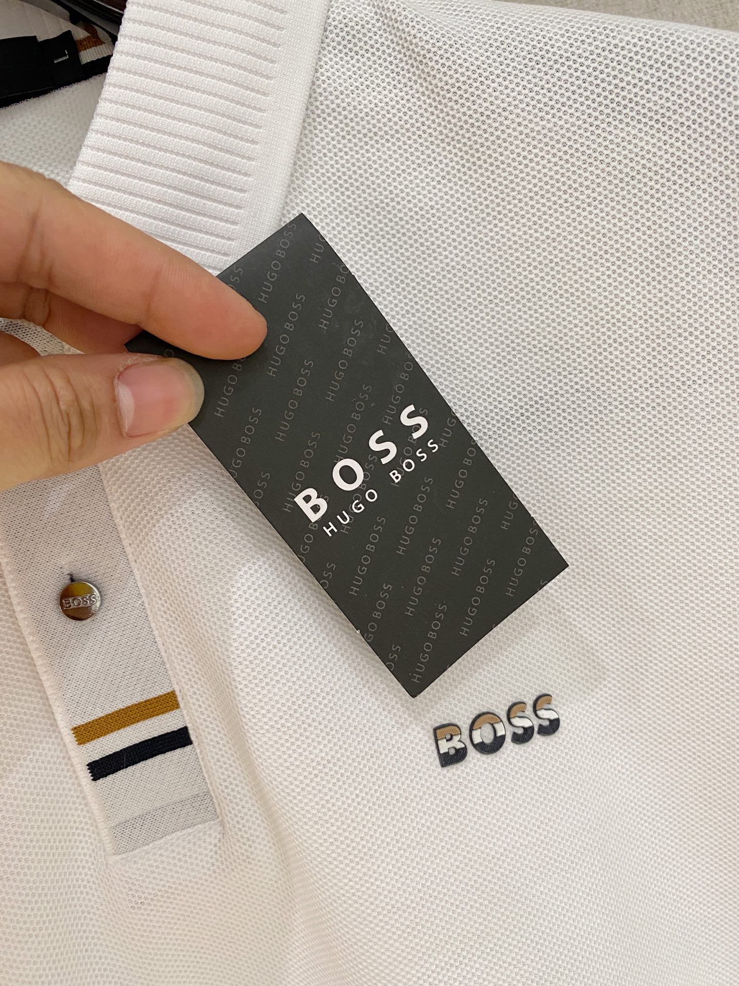 BOSS 2026ss夏季新款字母logo男士翻领Polo衫！经典商务男款，高端男装的天花板级别的商务男