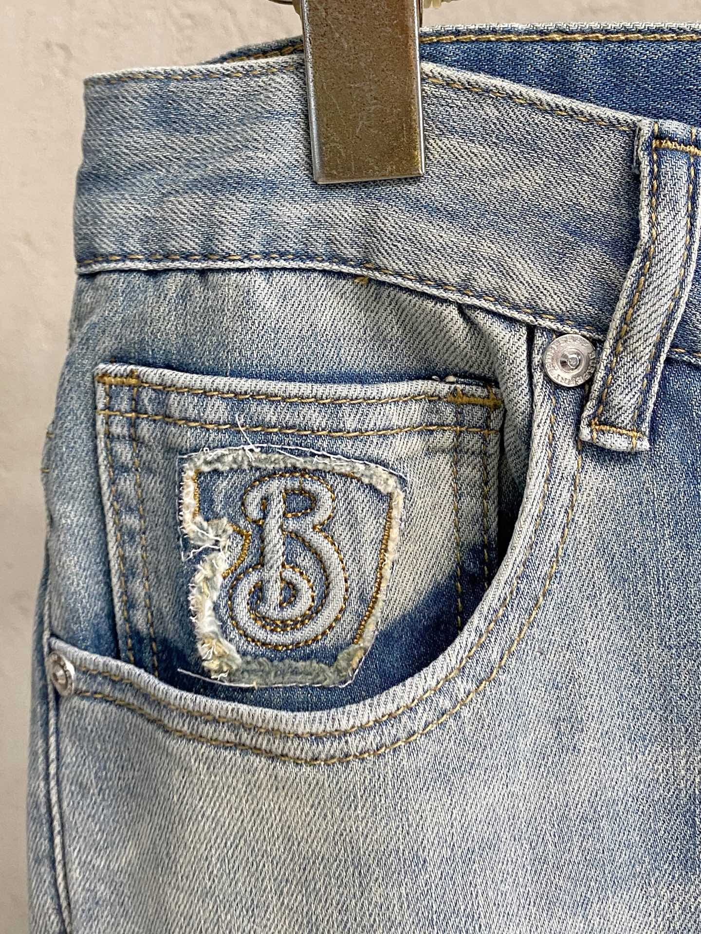 Bur# 26春夏原单男士时装休闲丹宁牛仔裤香港洋行渠道货，高端日本代工出品，重磅白金级臻品，专柜同渠道