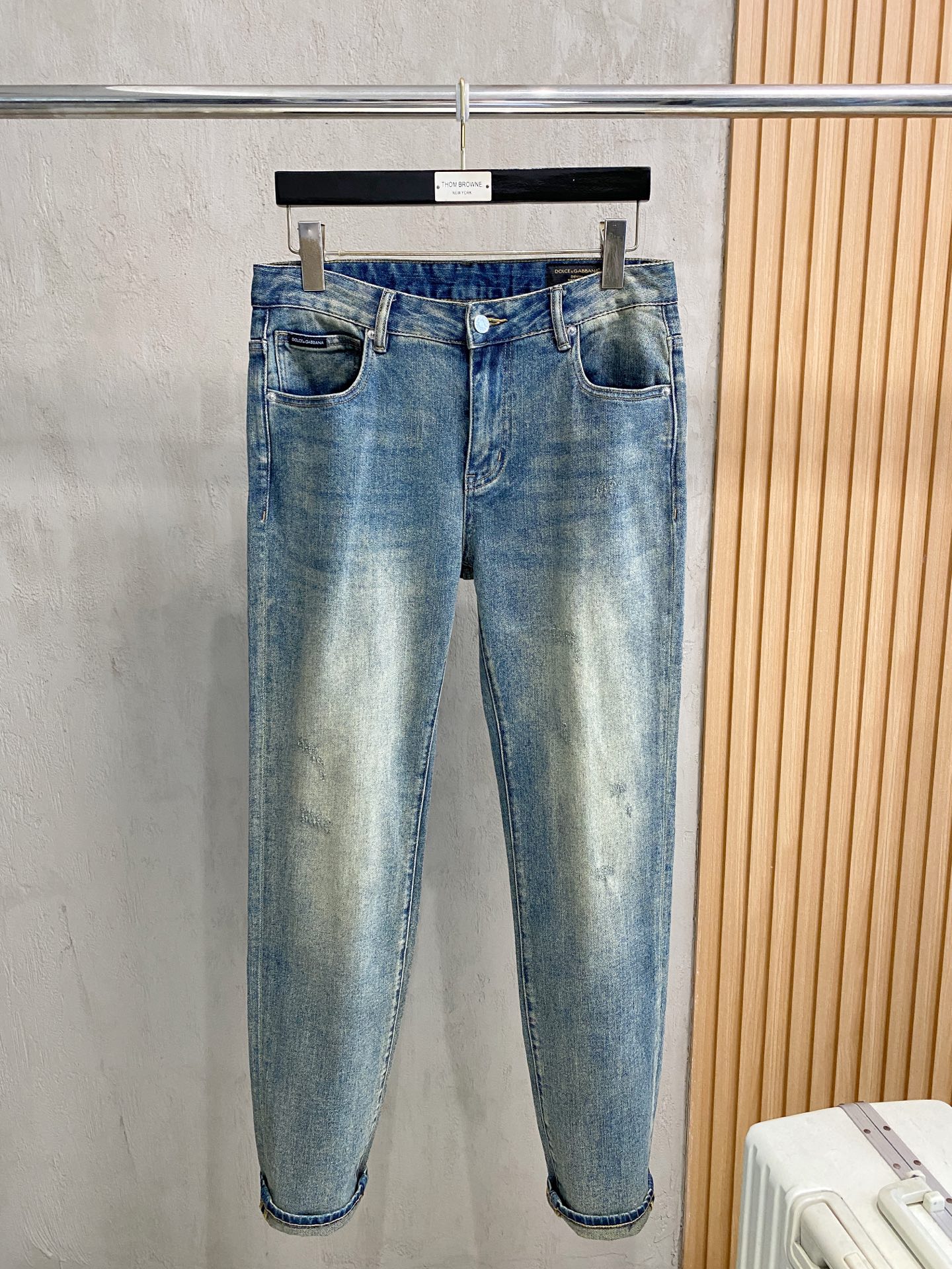 DG# 26春夏原单男士时装休闲丹宁牛仔裤香港洋行渠道货，高端日本代工出品，重磅白金级臻品，专柜同渠道订