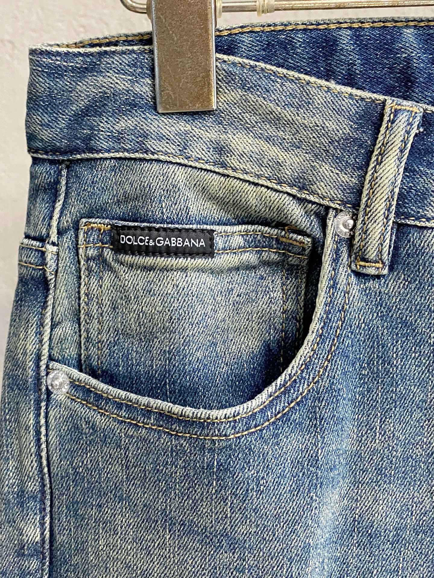 DG# 26春夏原单男士时装休闲丹宁牛仔裤香港洋行渠道货，高端日本代工出品，重磅白金级臻品，专柜同渠道订