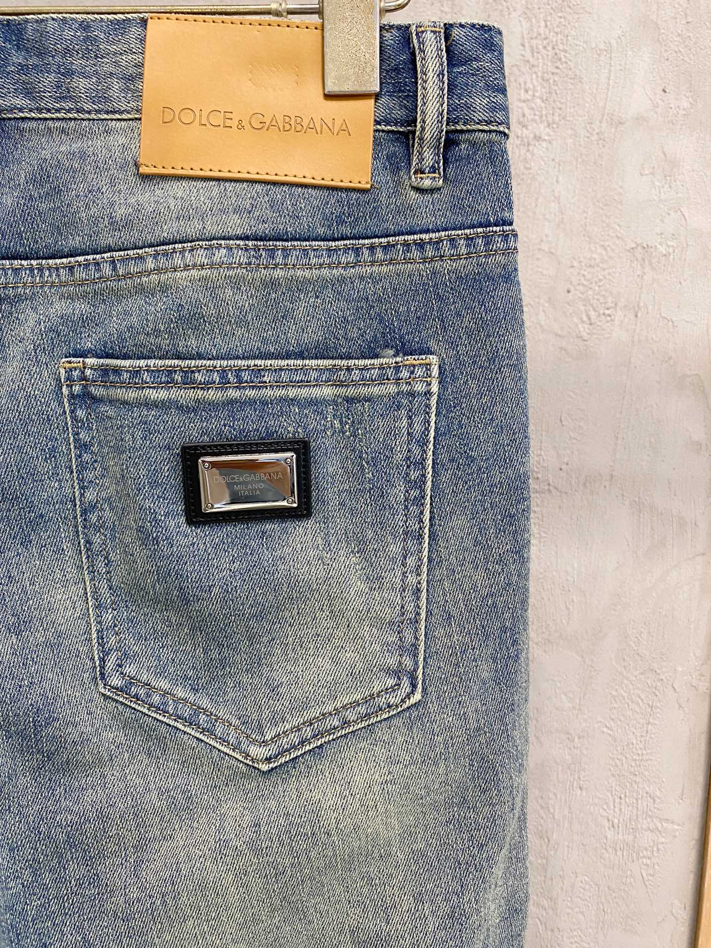 DG# 26春夏原单男士时装休闲丹宁牛仔裤香港洋行渠道货，高端日本代工出品，重磅白金级臻品，专柜同渠道订