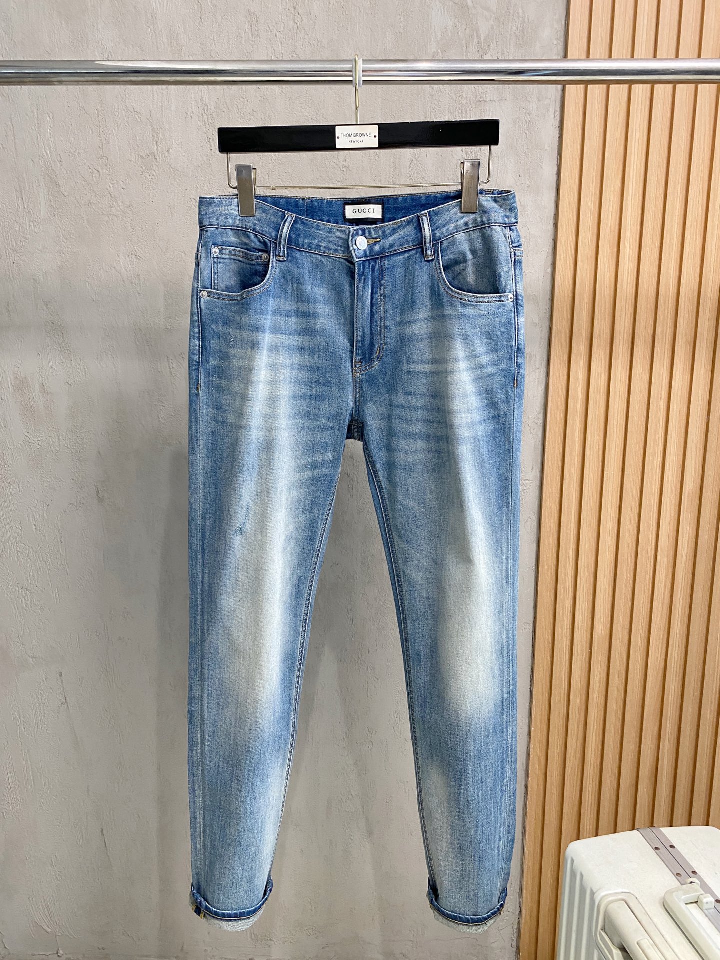 GU# 26春夏原单男士时装休闲丹宁牛仔裤香港洋行渠道货，高端日本代工出品，重磅白金级臻品，专柜同渠道订