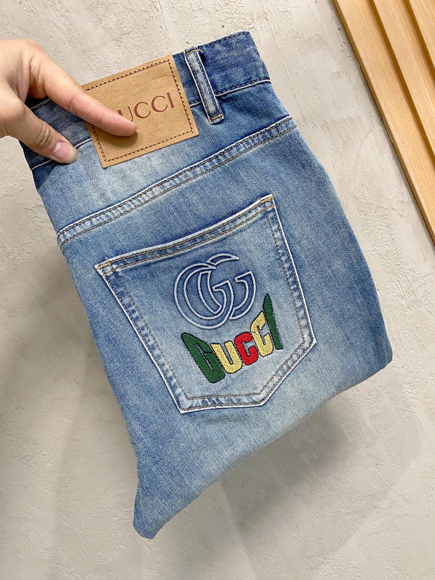 GU# 26春夏原单男士时装休闲丹宁牛仔裤香港洋行渠道货，高端日本代工出品，重磅白金级臻品，专柜同渠道订