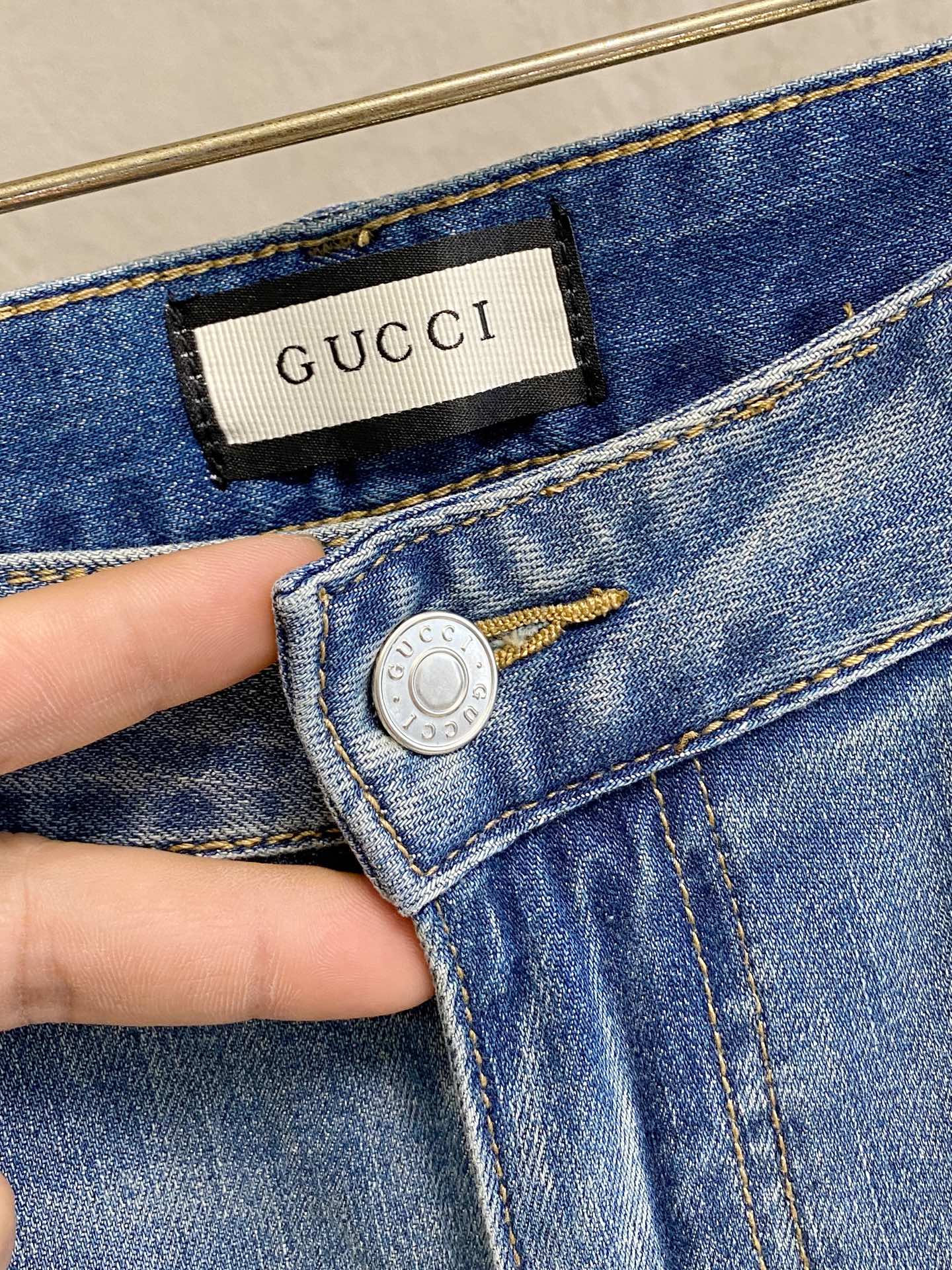 GU# 26春夏原单男士时装休闲丹宁牛仔裤香港洋行渠道货，高端日本代工出品，重磅白金级臻品，专柜同渠道订