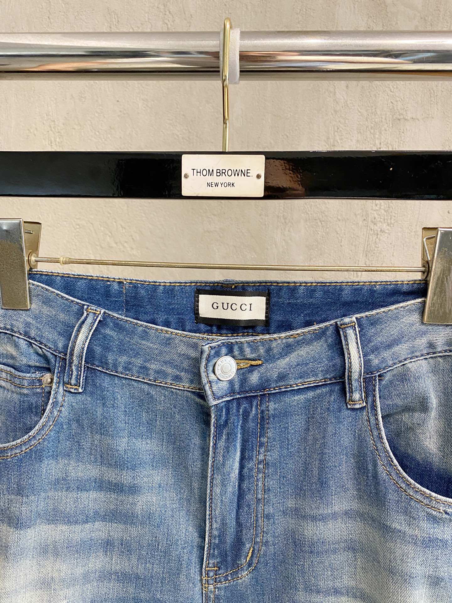 GU# 26春夏原单男士时装休闲丹宁牛仔裤香港洋行渠道货，高端日本代工出品，重磅白金级臻品，专柜同渠道订