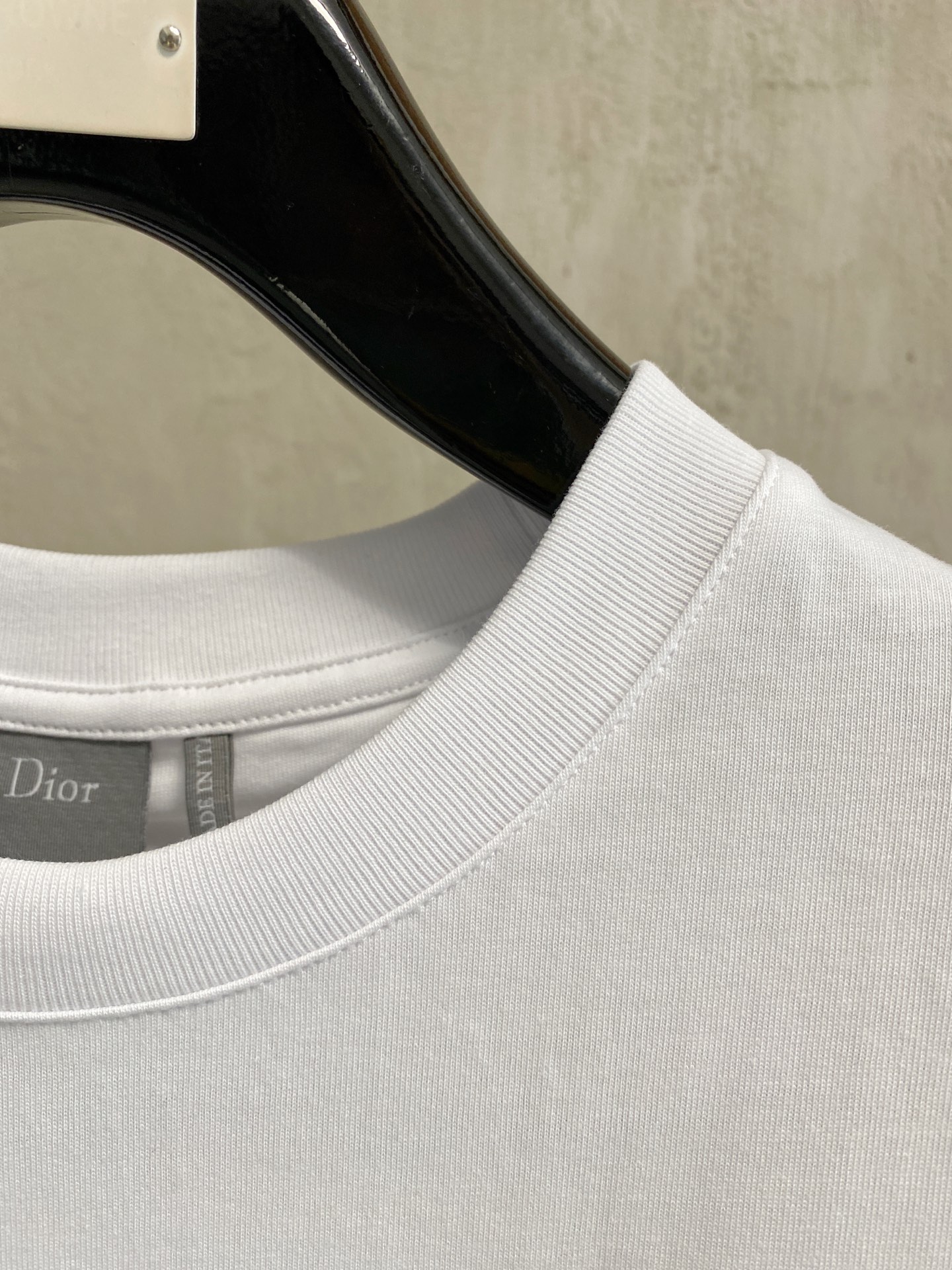 Dior Daisy Embroidery Short Sleeve T-Shirt