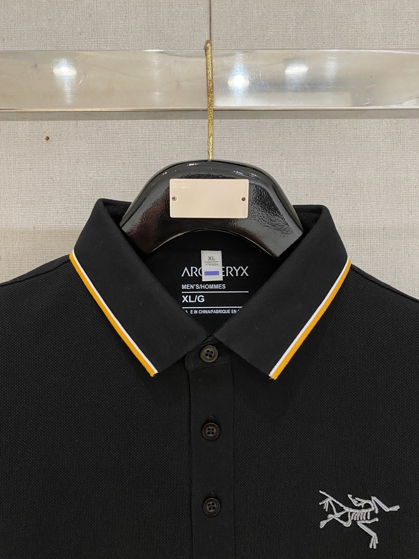始祖鸟 重磅推荐！春夏新品 专柜在售 时尚高端男装Polo-胸前Logo个性时尚/进口顶极高密度丝光珠地