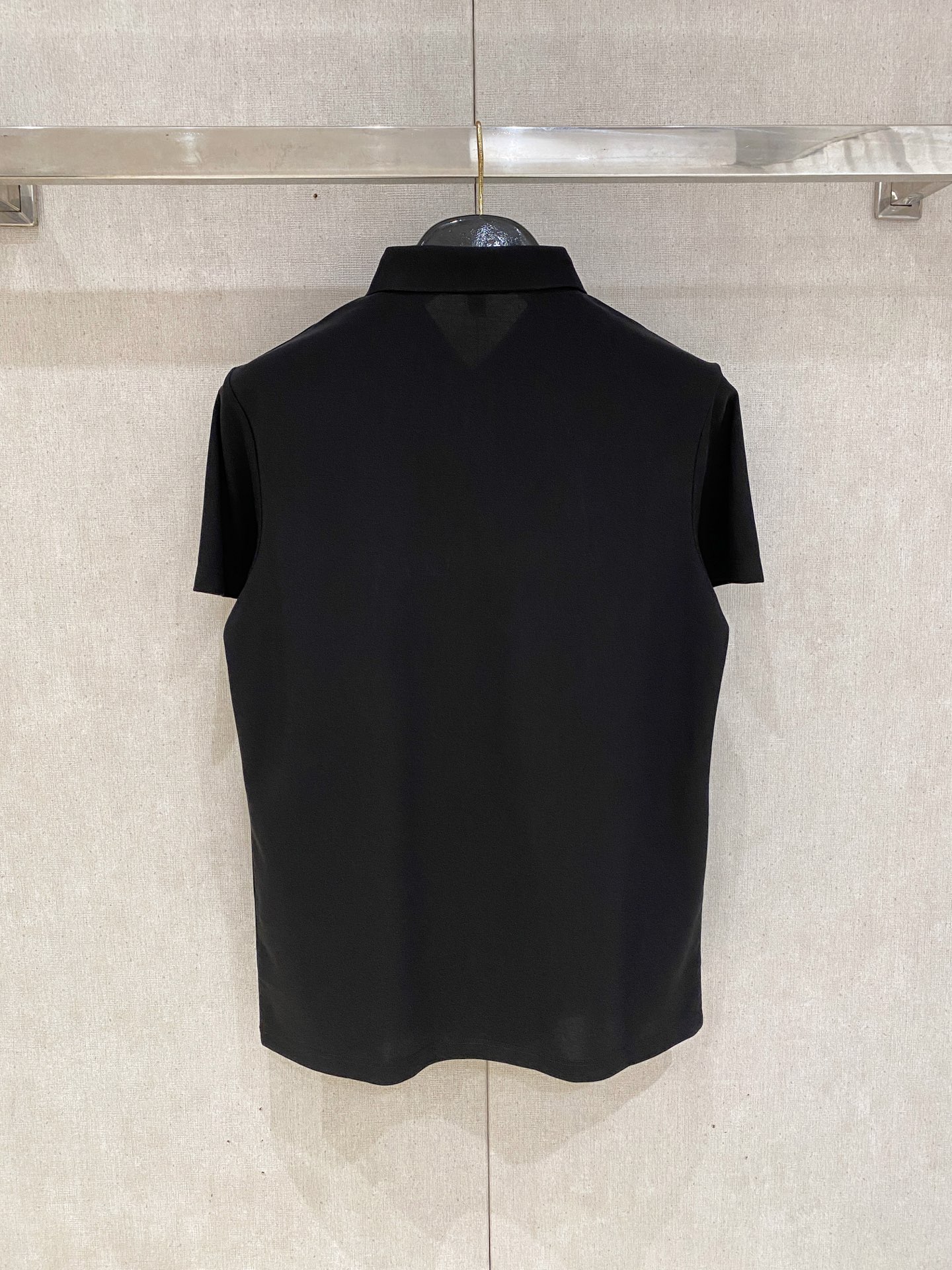 蒙口 重磅推荐！春夏新品 专柜在售 时尚高端男装Polo-胸前Logo个性时尚/进口顶极高密度丝光珠地，