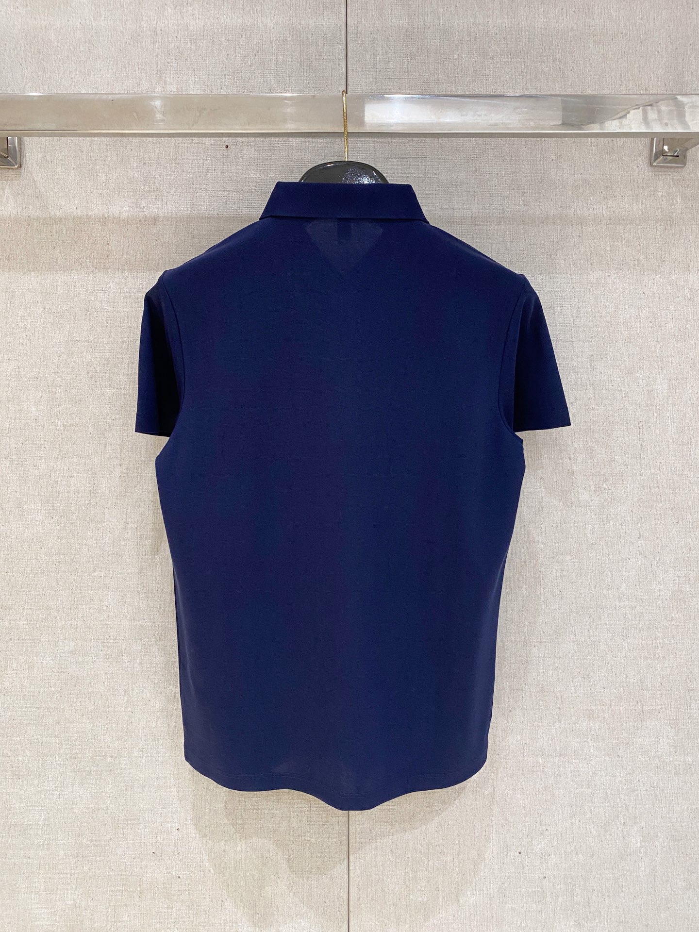 蒙口 重磅推荐！春夏新品 专柜在售 时尚高端男装Polo-胸前Logo个性时尚/进口顶极高密度丝光珠地，