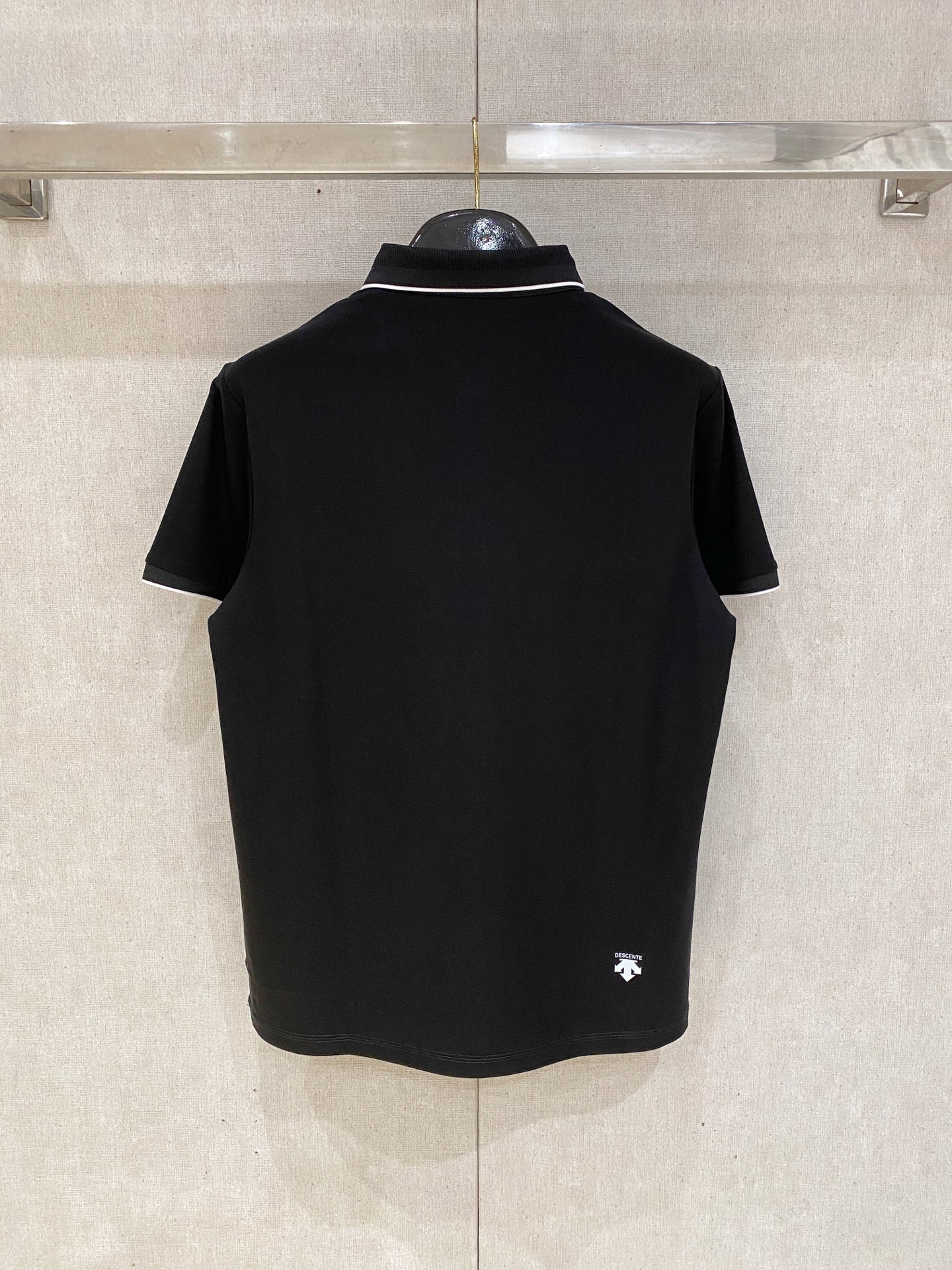 迪桑特 重磅推荐！春夏新品 专柜在售 时尚高端男装Polo-胸前Logo个性时尚/进口顶极高密度丝光珠地