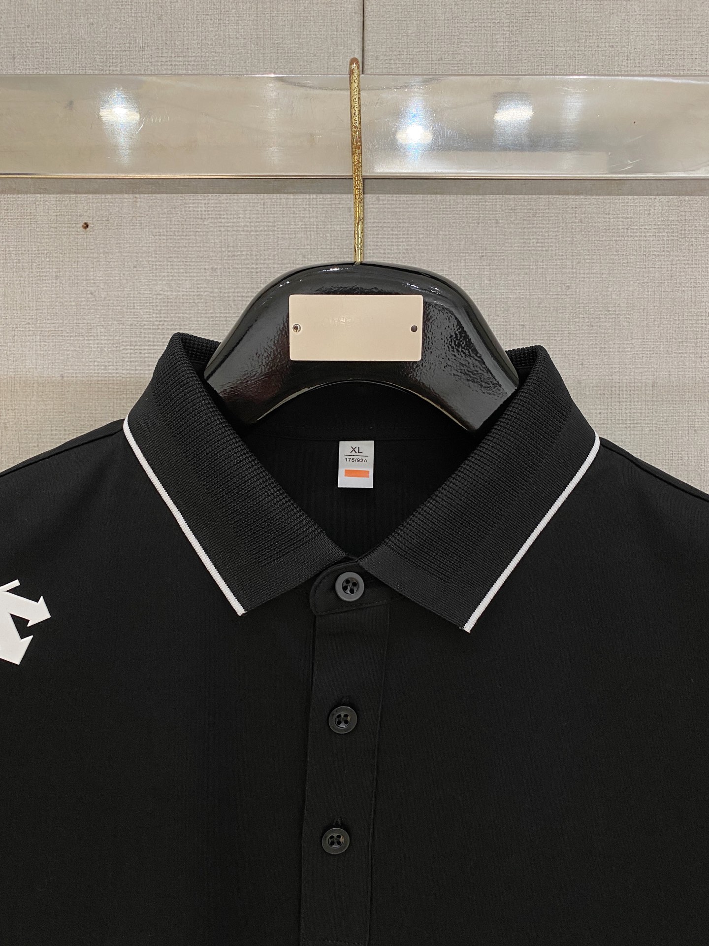 迪桑特 重磅推荐！春夏新品 专柜在售 时尚高端男装Polo-胸前Logo个性时尚/进口顶极高密度丝光珠地