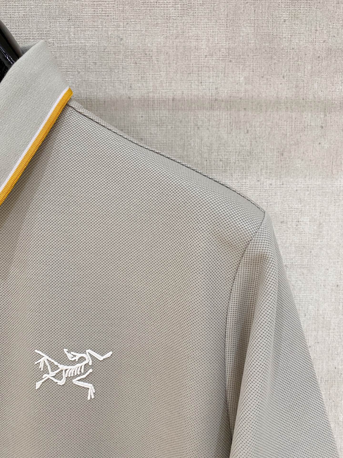 始祖鸟 重磅推荐！春夏新品 专柜在售 时尚高端男装Polo-胸前Logo个性时尚/进口顶极高密度丝光珠地