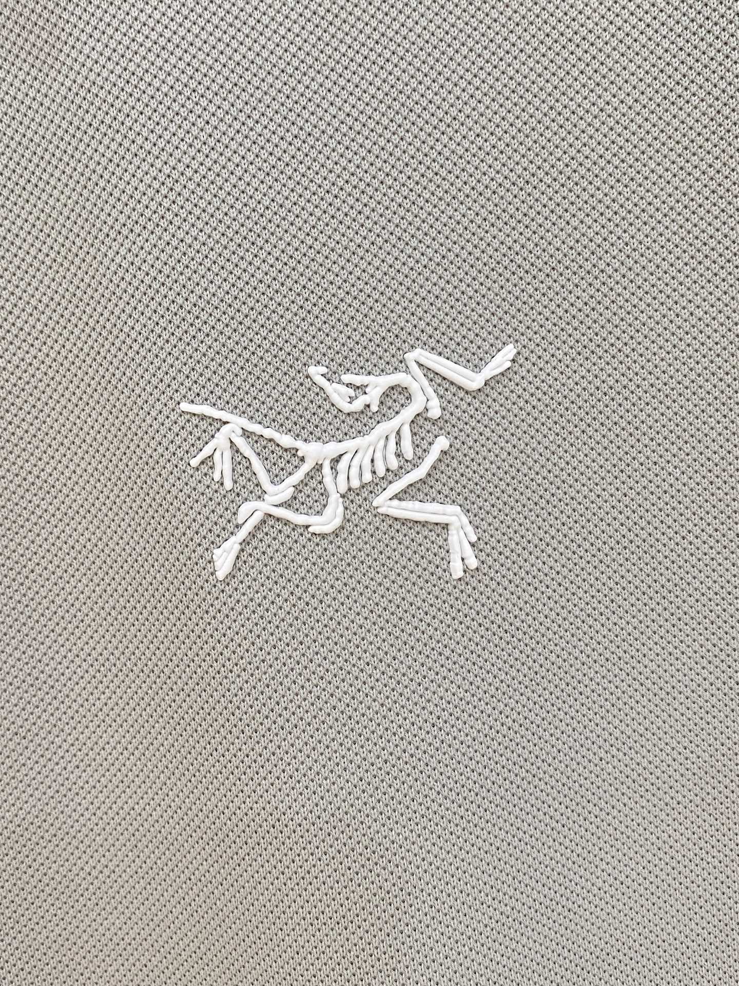 始祖鸟 重磅推荐！春夏新品 专柜在售 时尚高端男装Polo-胸前Logo个性时尚/进口顶极高密度丝光珠地
