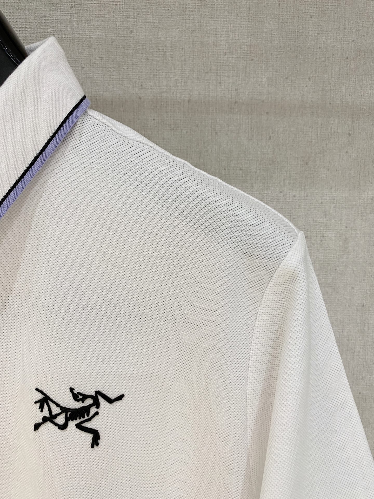 始祖鸟 重磅推荐！春夏新品 专柜在售 时尚高端男装Polo-胸前Logo个性时尚/进口顶极高密度丝光珠地