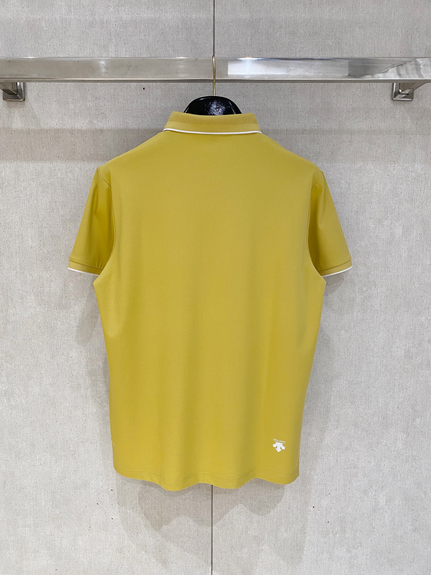 迪桑特 重磅推荐！春夏新品 专柜在售 时尚高端男装Polo-胸前Logo个性时尚/进口顶极高密度丝光珠地