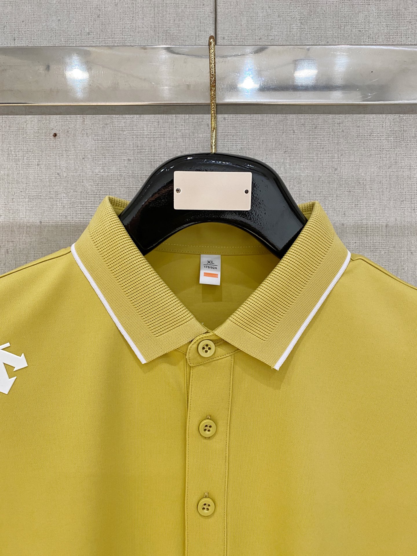 迪桑特 重磅推荐！春夏新品 专柜在售 时尚高端男装Polo-胸前Logo个性时尚/进口顶极高密度丝光珠地