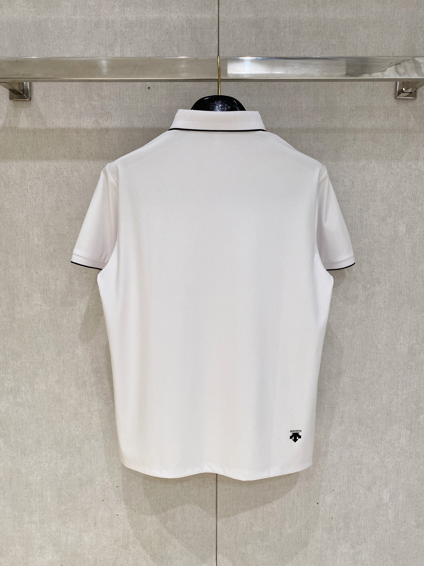 迪桑特 重磅推荐！春夏新品 专柜在售 时尚高端男装Polo-胸前Logo个性时尚/进口顶极高密度丝光珠地