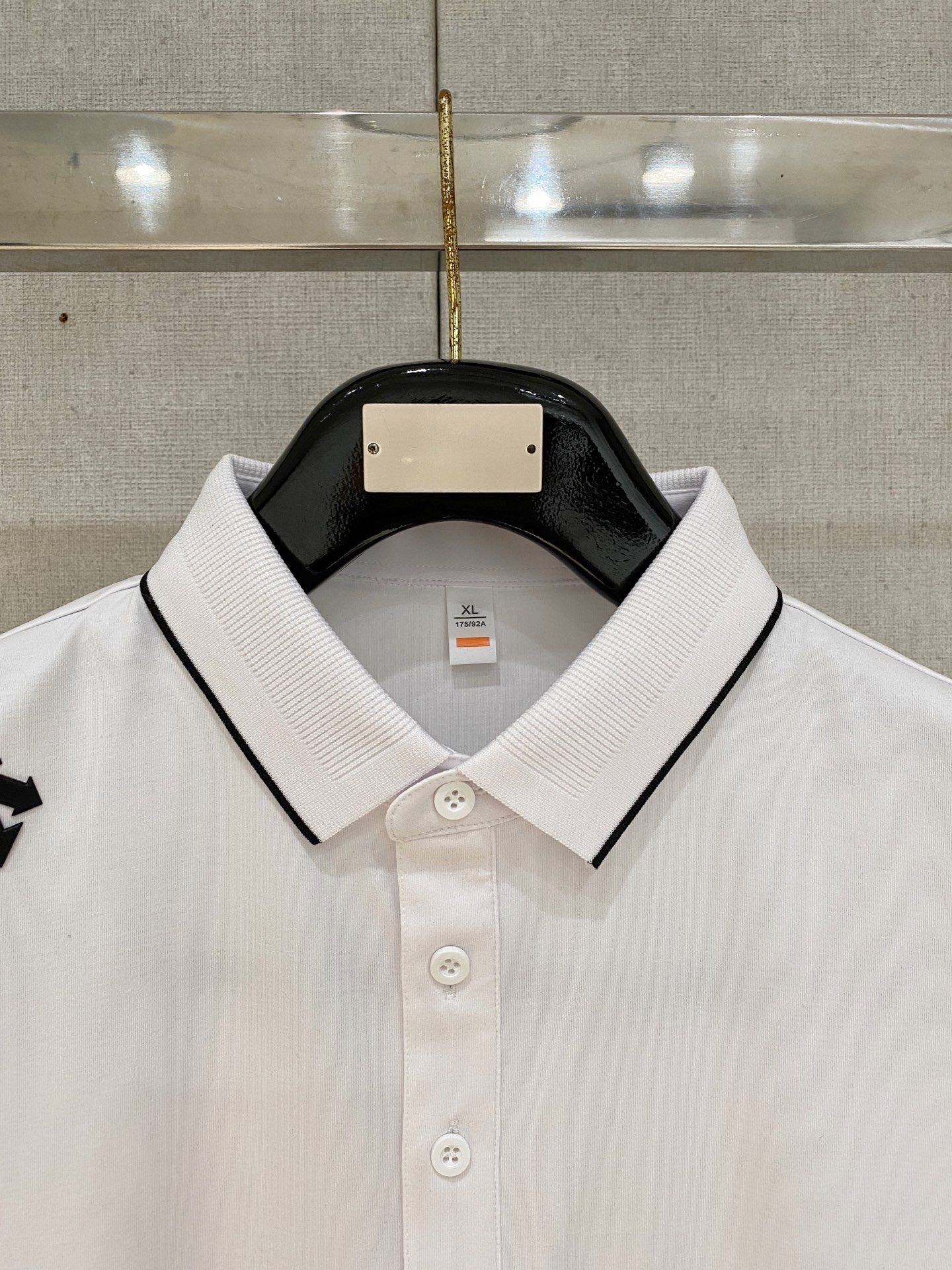 迪桑特 重磅推荐！春夏新品 专柜在售 时尚高端男装Polo-胸前Logo个性时尚/进口顶极高密度丝光珠地