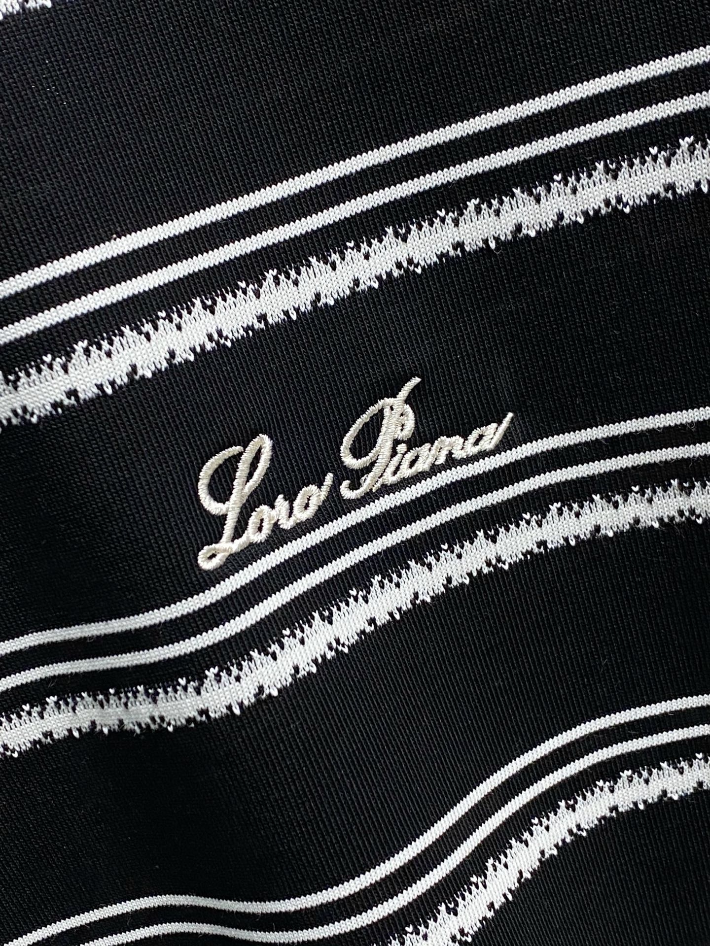 Loro Piana  新款纯棉男士休闲打底短袖T恤！高端定制 高版本 时尚百搭爆款⚠️宽松版型⚠️✨✨