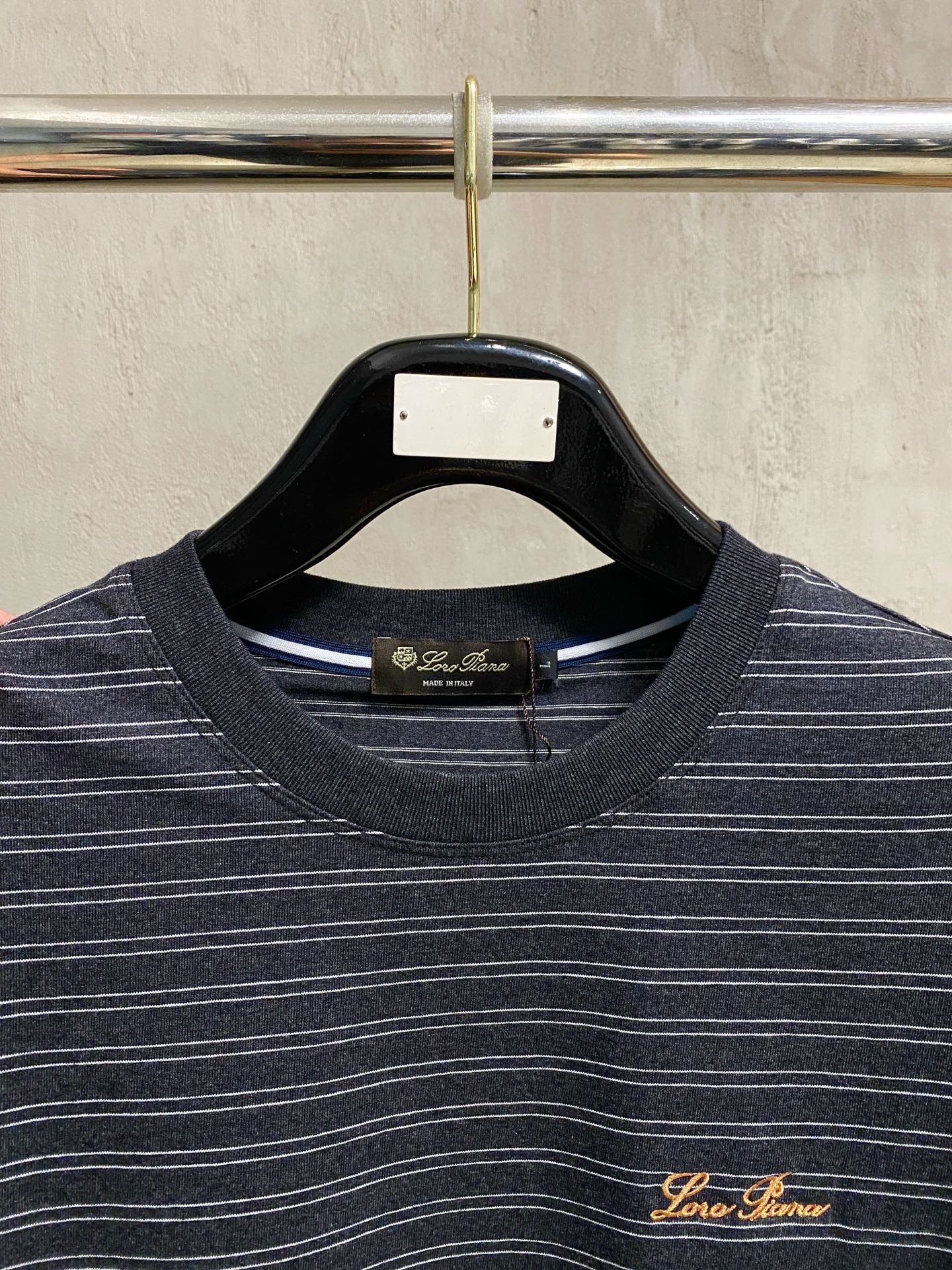 Loro Piana  新款纯棉男士休闲打底短袖T恤！高端定制 高版本 时尚百搭爆款⚠️宽松版型⚠️✨✨